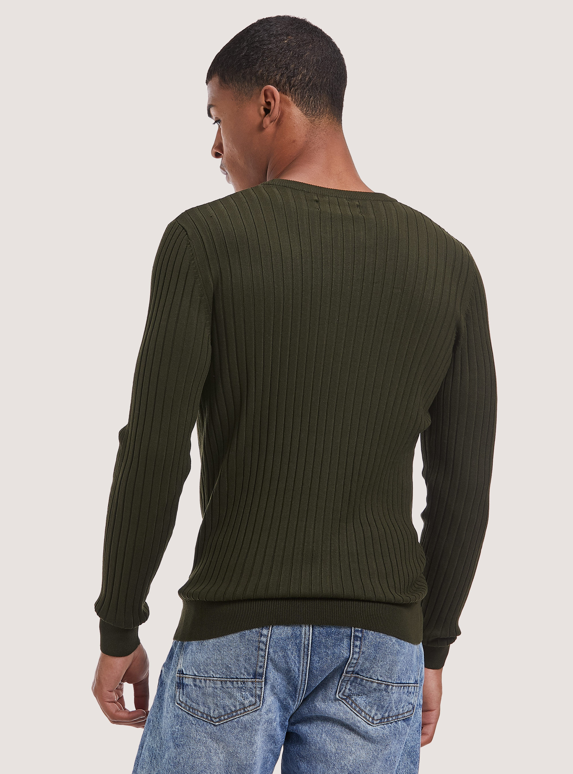 S ショット DULL COLOR CREWNECK KNIT カーキブラウン PATTA CLASSIC WASHED CREWNECK - MOREL – Undefeated
