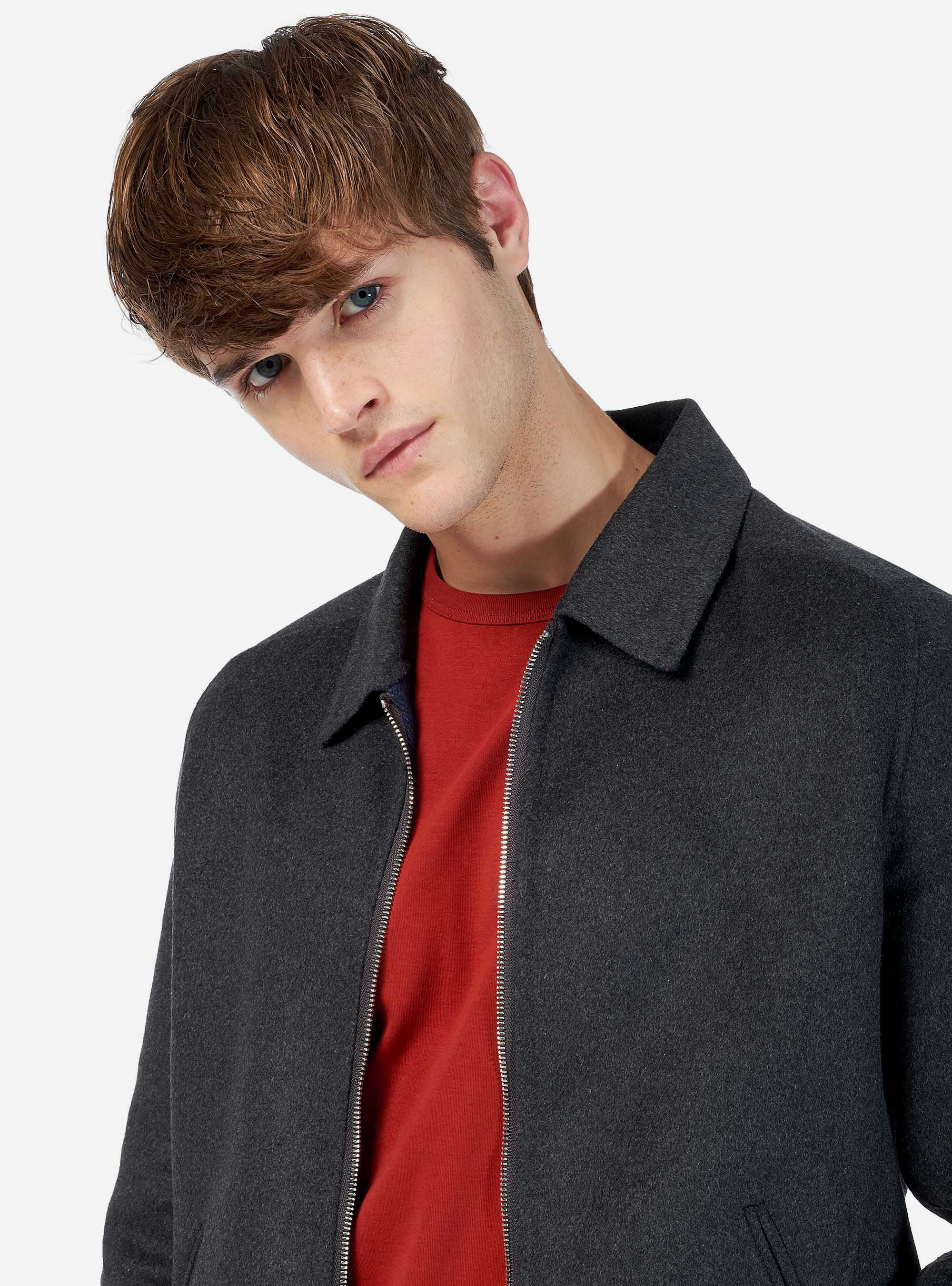 CAZADORA REVERSIBLE, GRIS