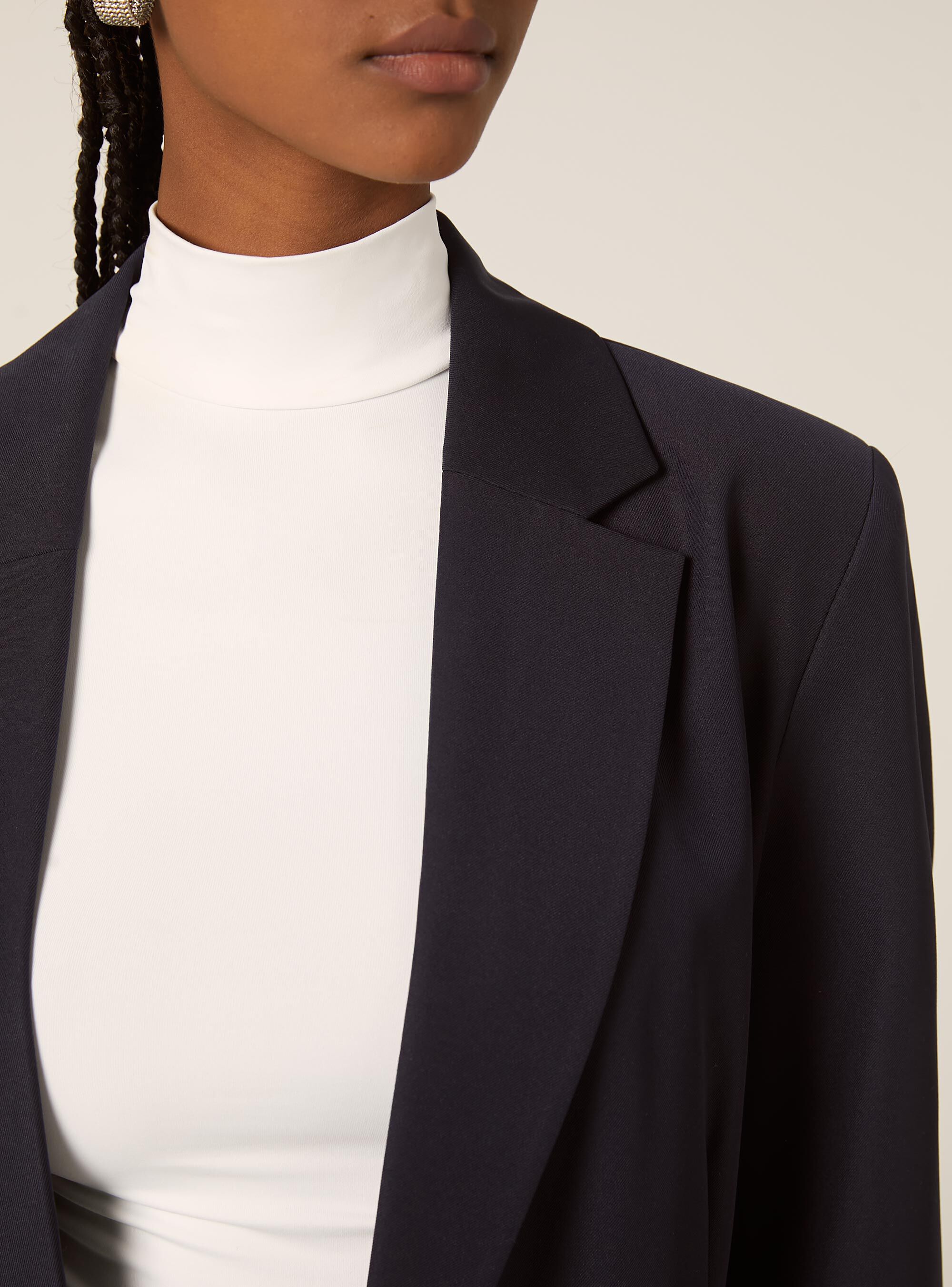 Blazer entallado de doble botonadura, NA2 NAVY MEDIUM