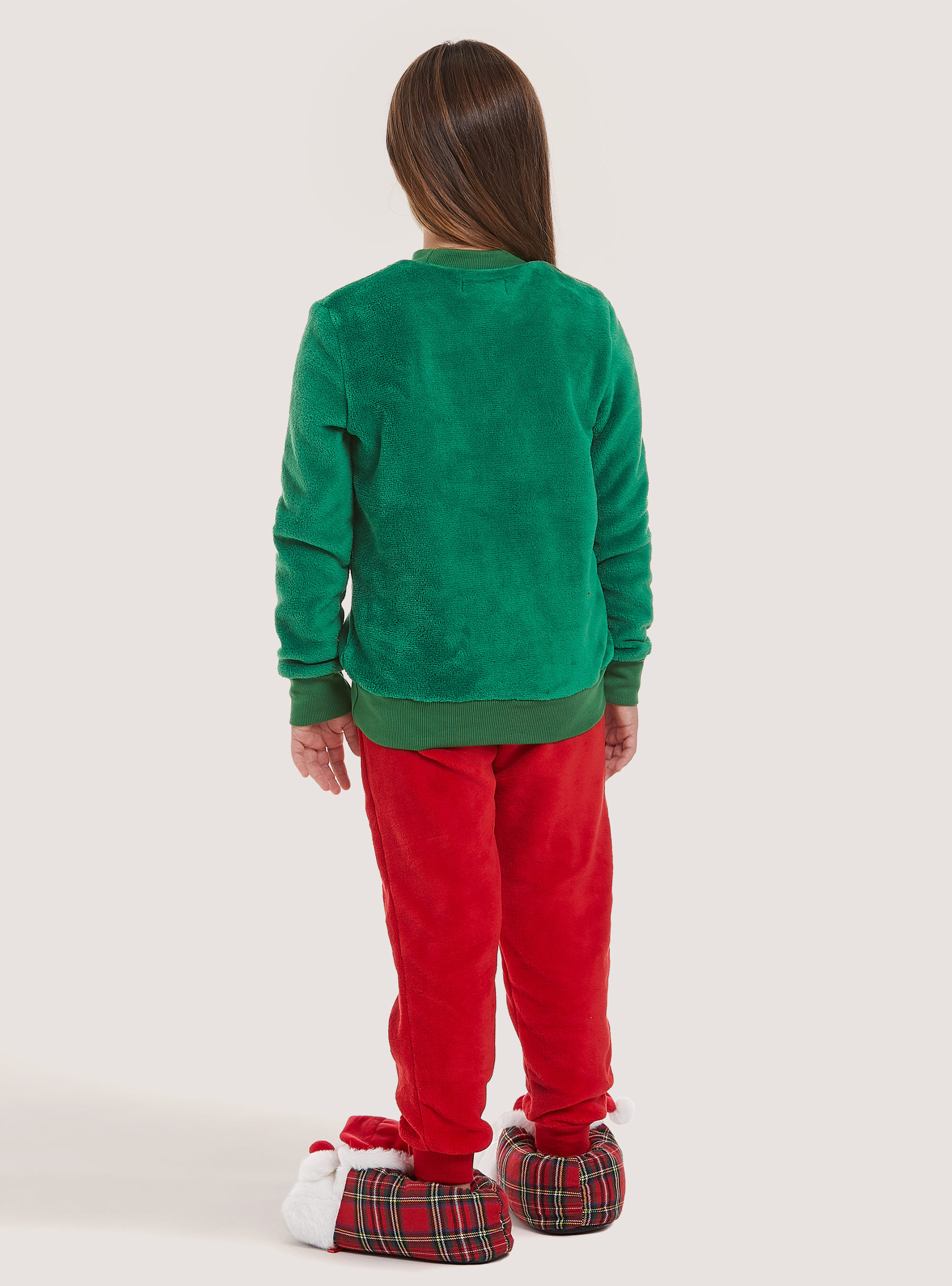Pigiama Christmas Family Collection soft touch, GN2 GREEN MEDIUM