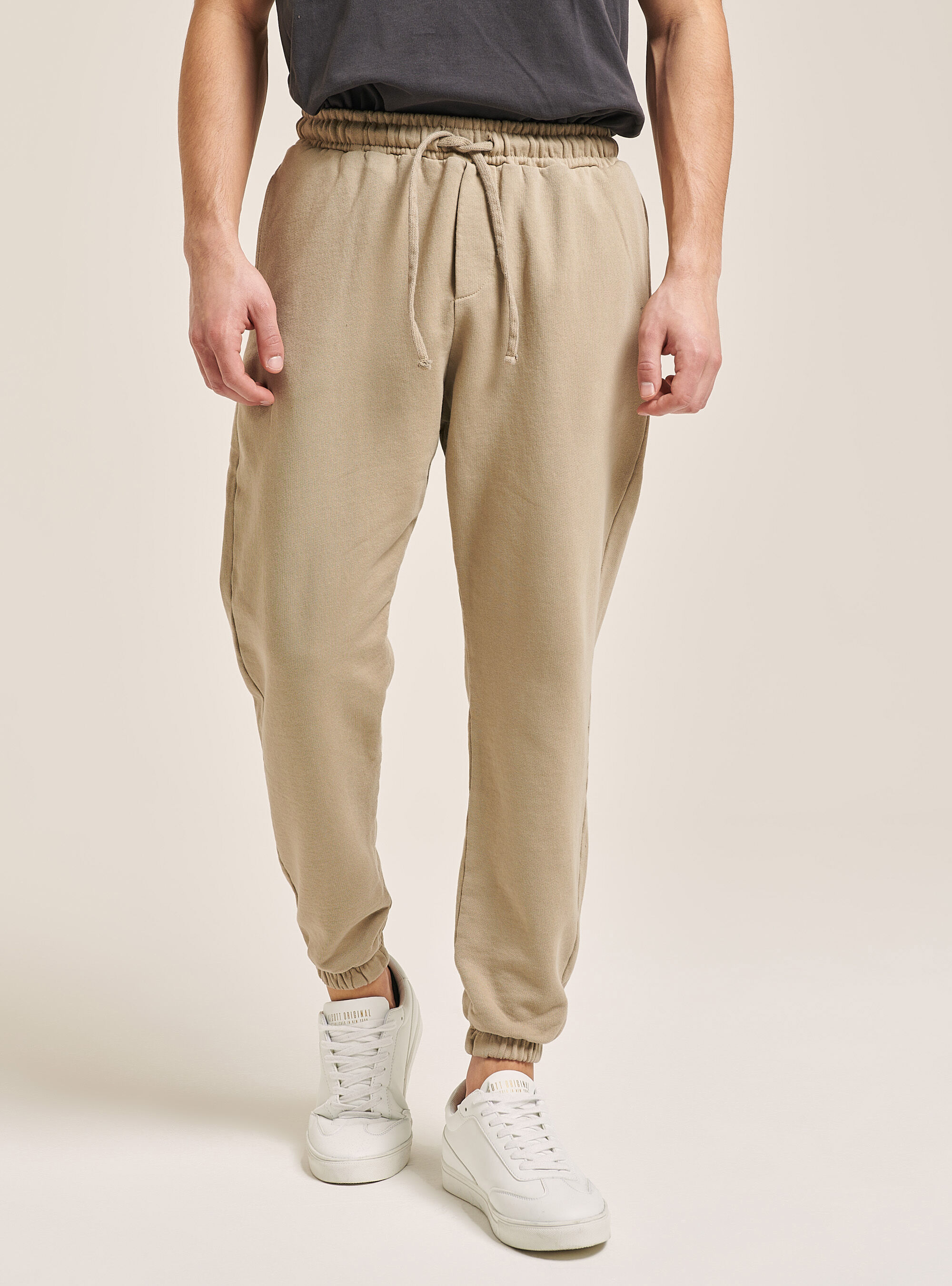 Jogger trousers in cotton