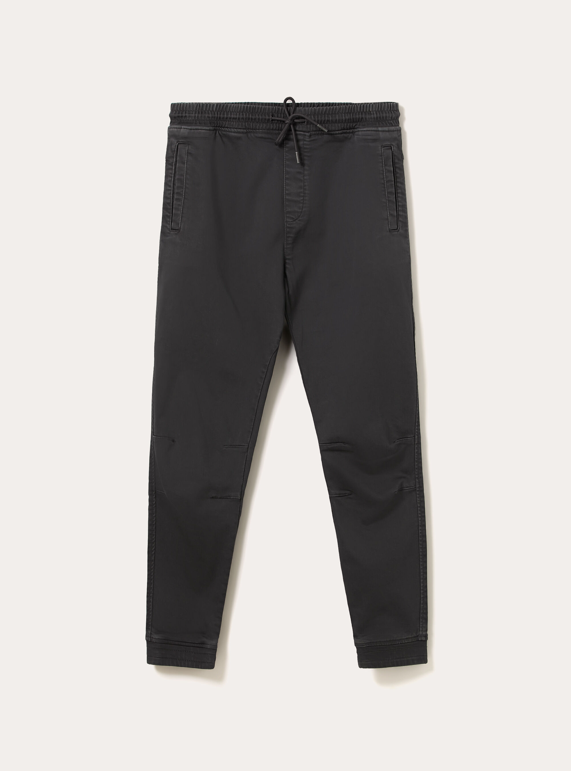 Cotton jogger trousers, GY1 GREY DARK