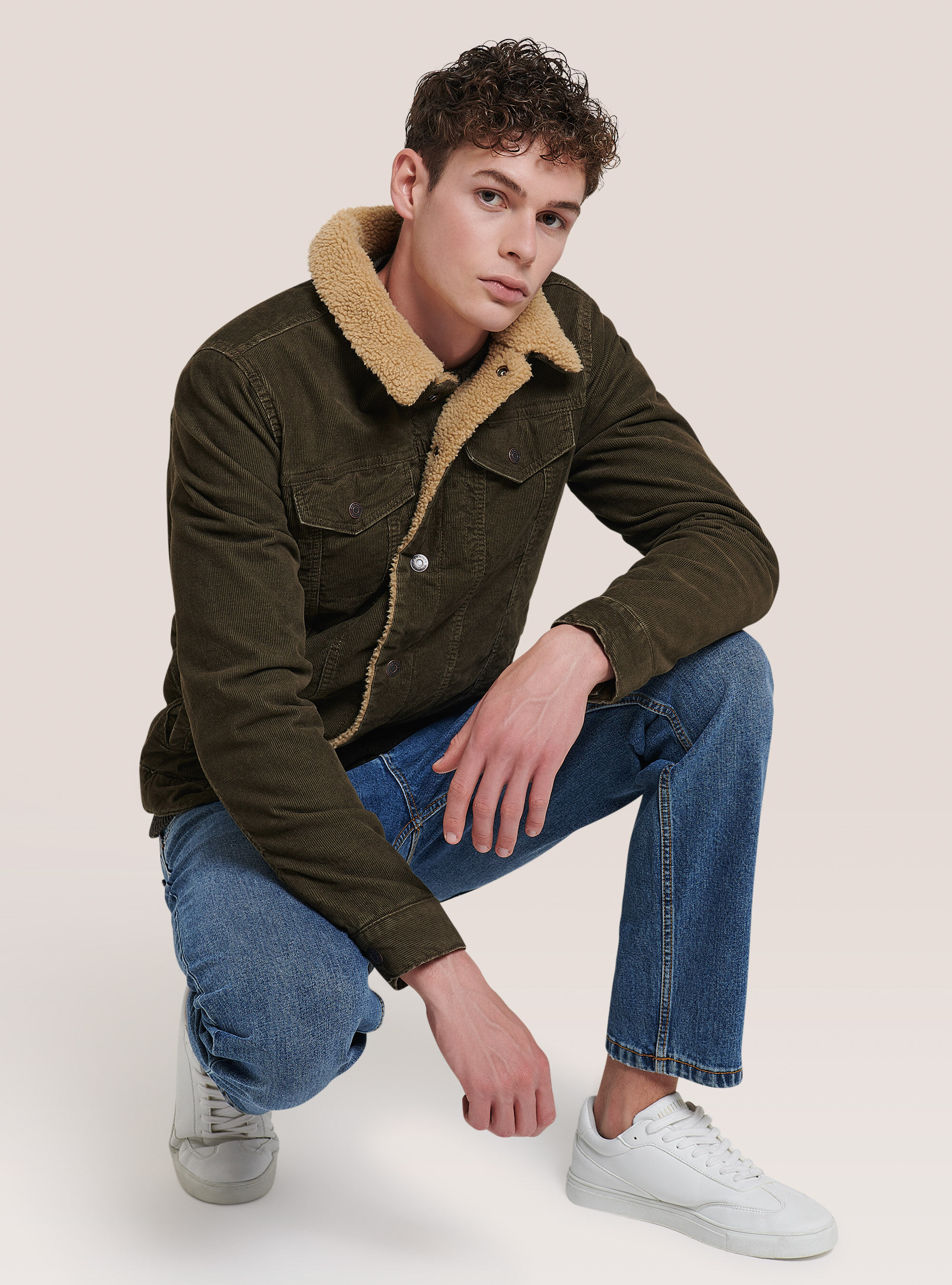 corduroy jacket teddy