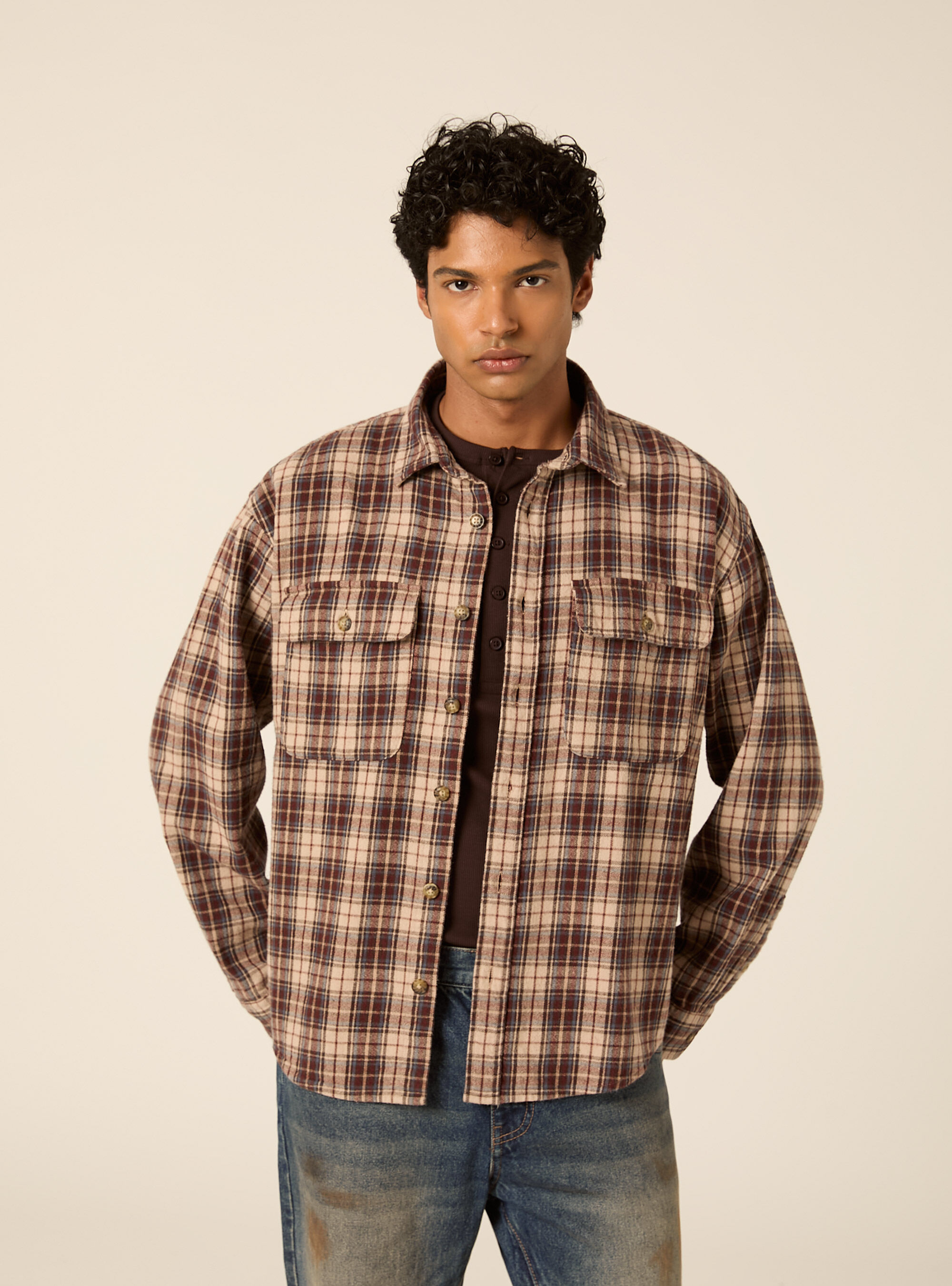 Camicia flanella quadri