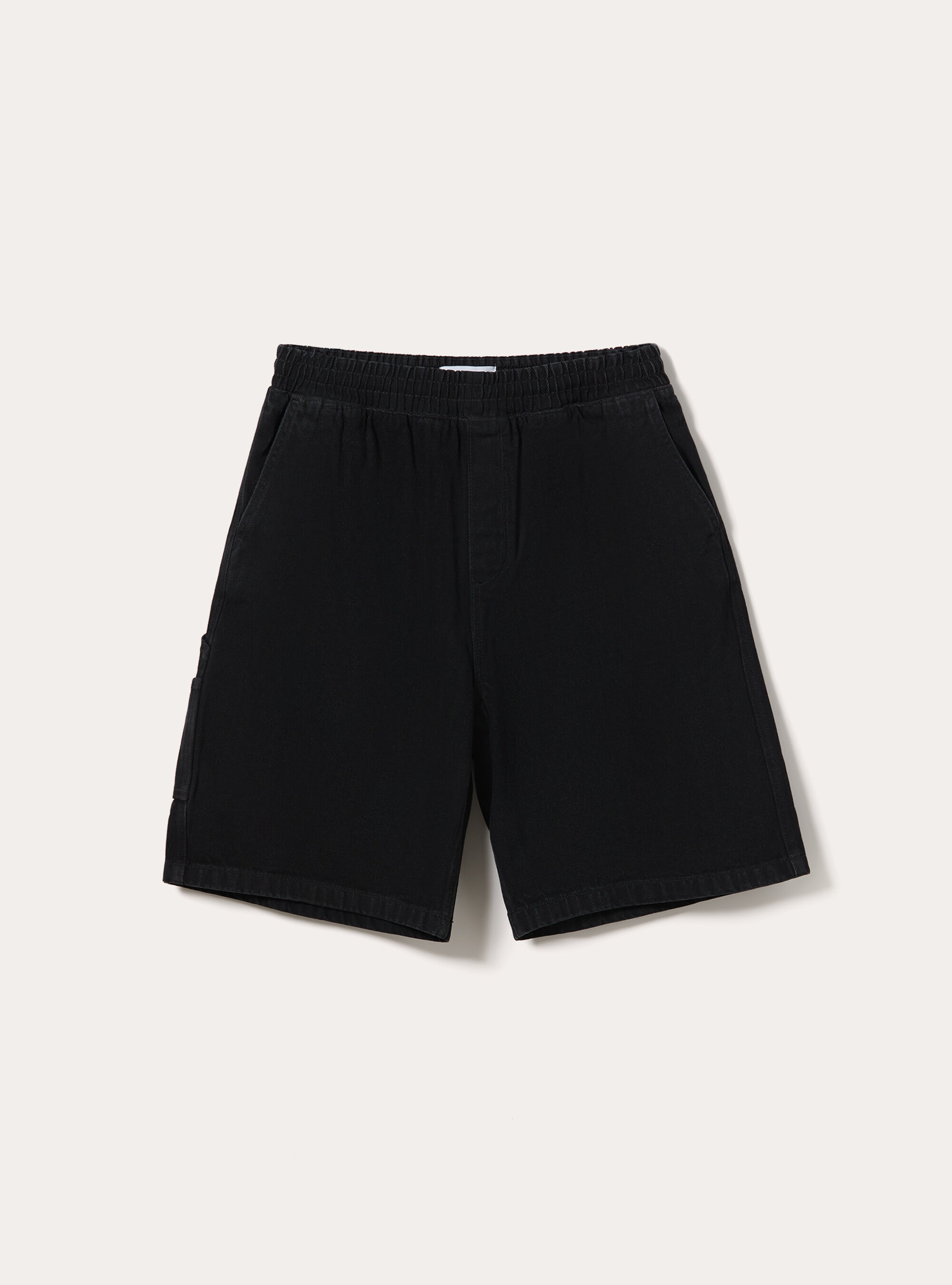 Bermudas Carpenter con Cintura El&aacute;stica, BK1 BLACK