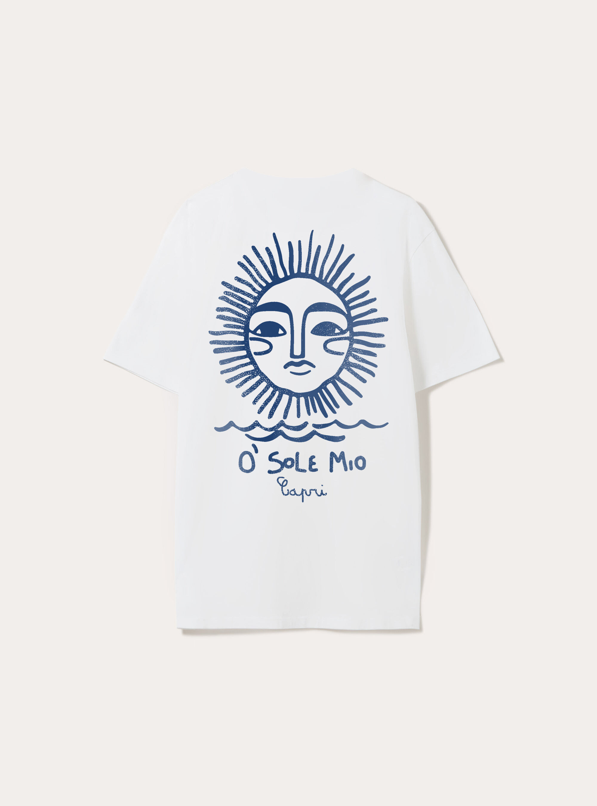 T-shirt avec imprim&eacute; Souvenir Capri, WH1 OFF WHITE