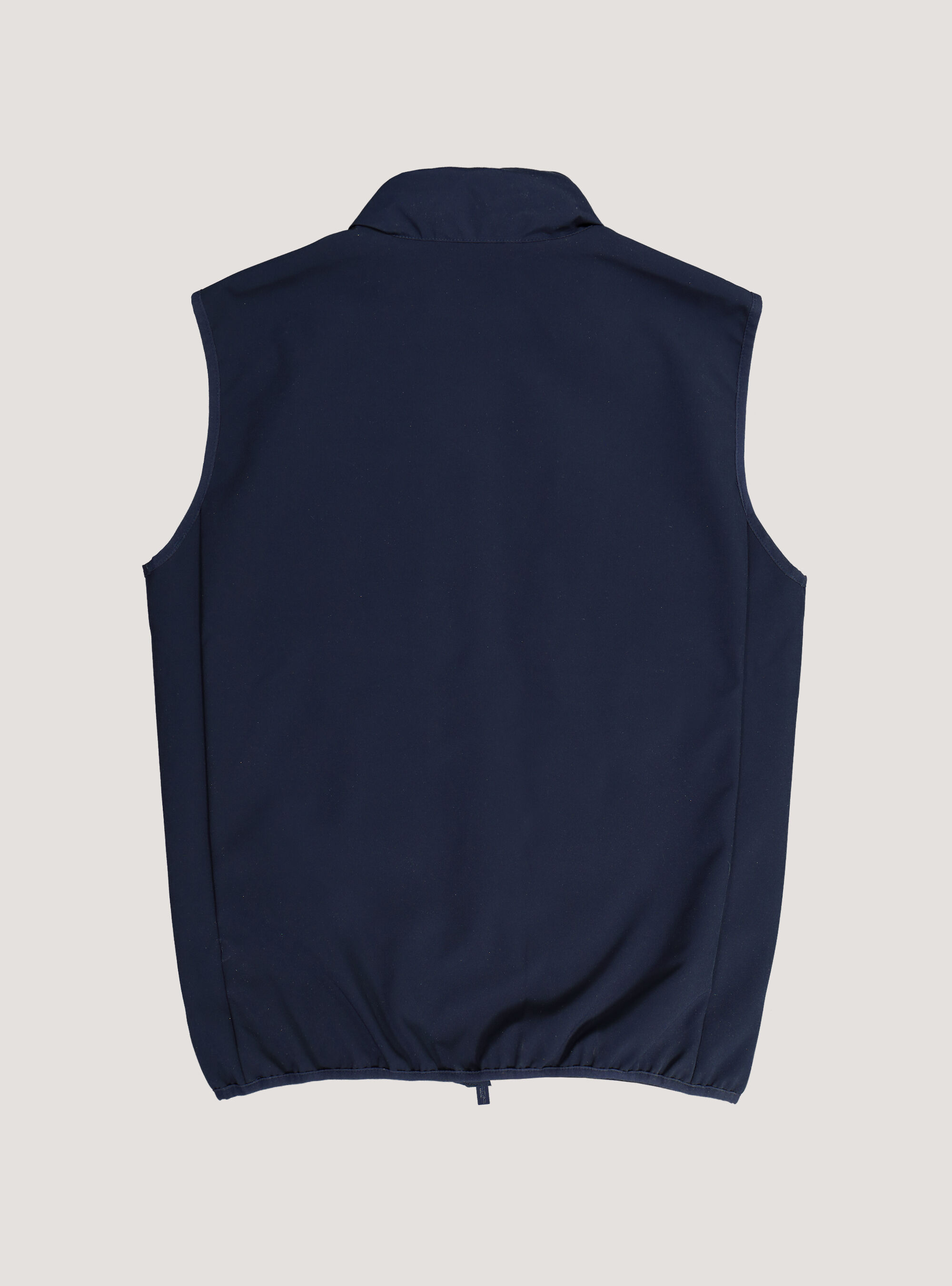 Sleeveless jacket with recycled padding, BLUE