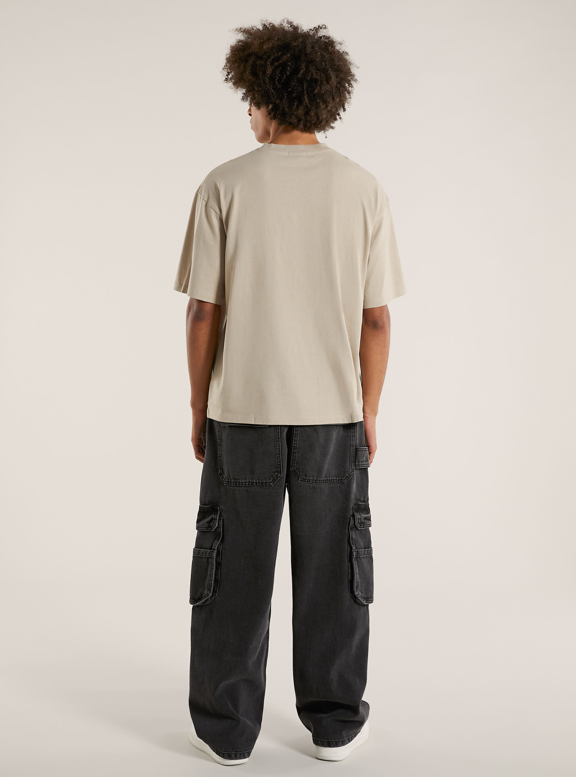 Rocky Balboa / Alcott boxy fit t-shirt, BG2 BEIGE MEDIUM