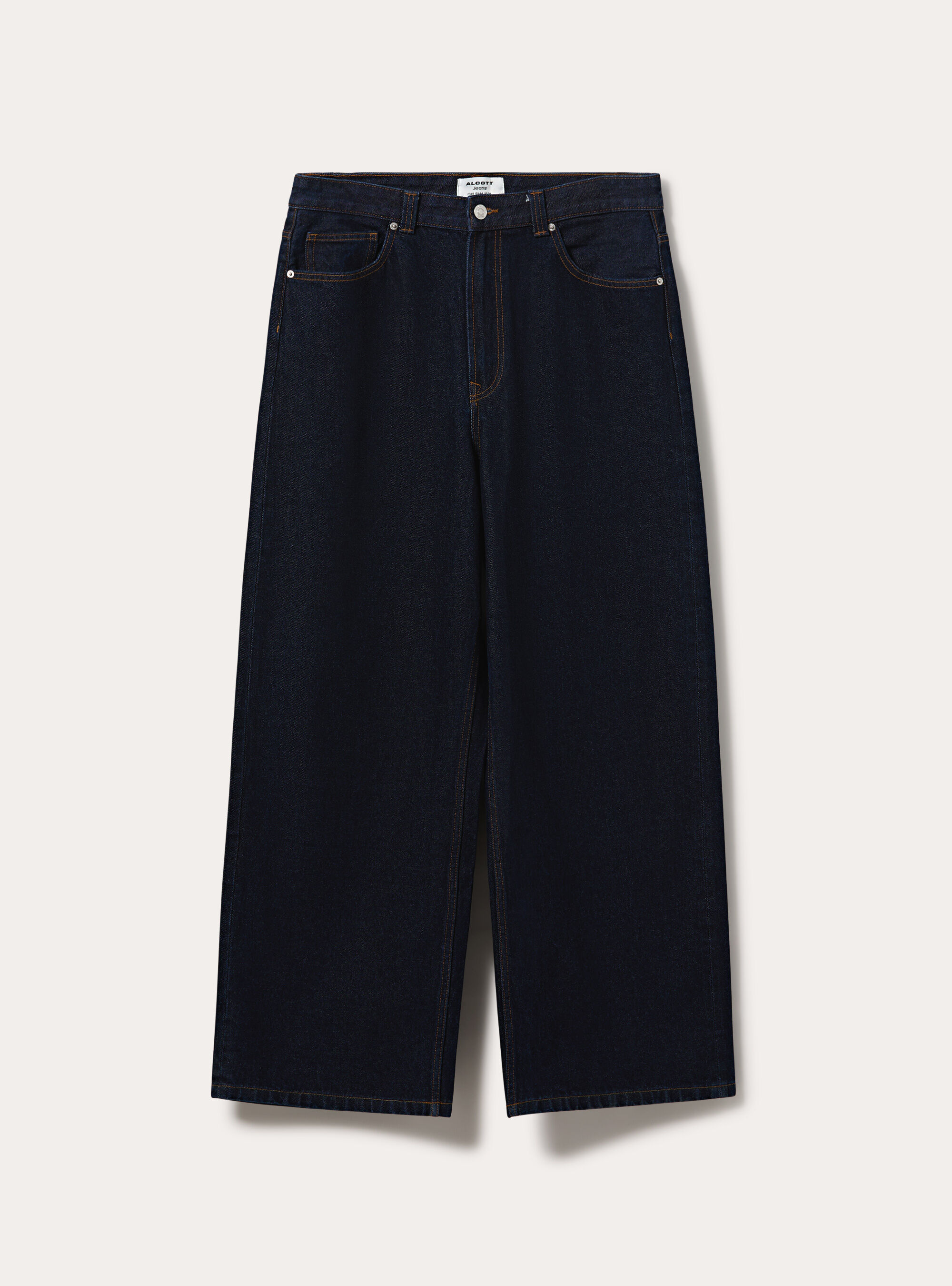 Jeans super baggy, D001 DEEP BLUE