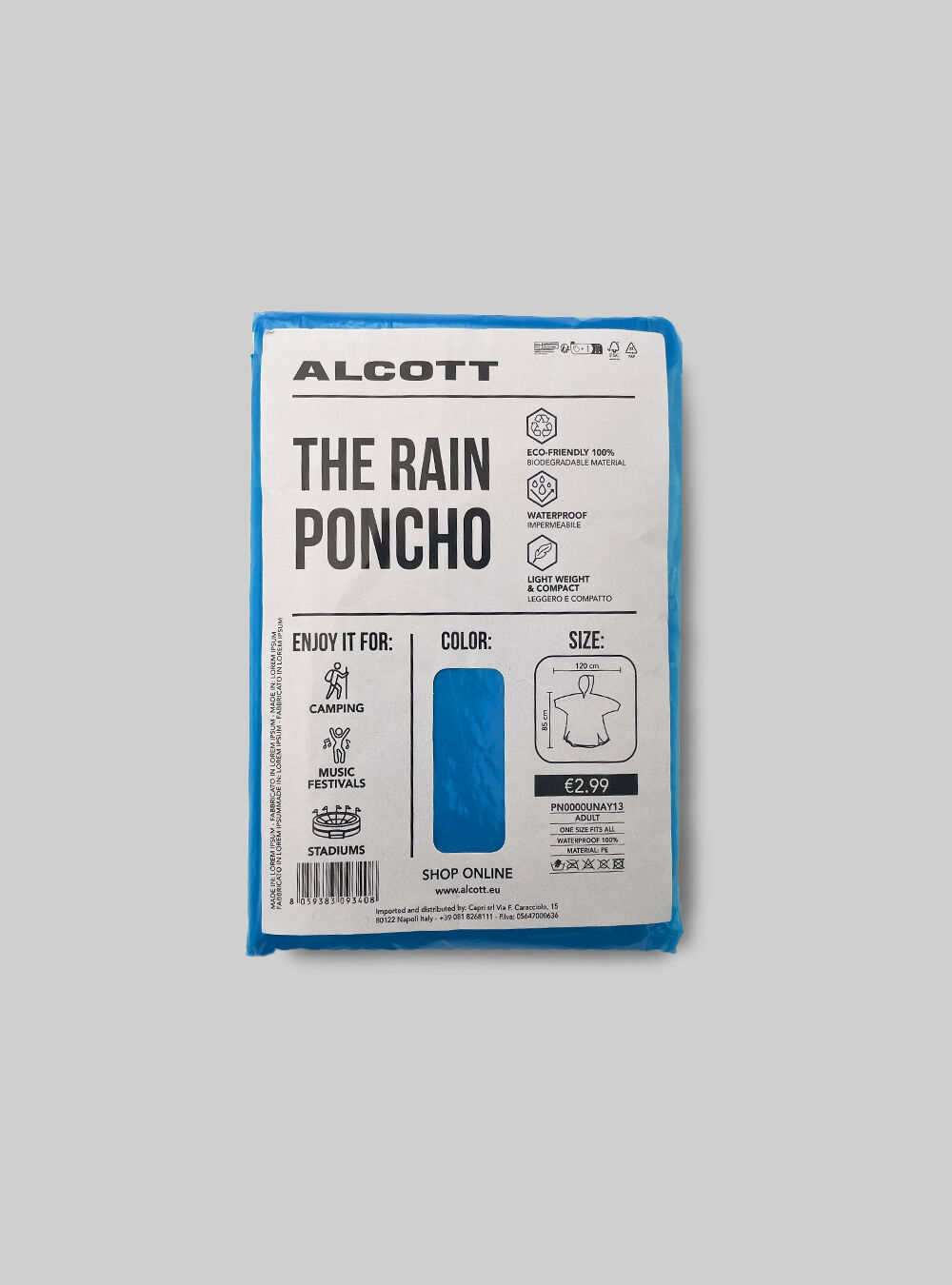 Poncho de pluie