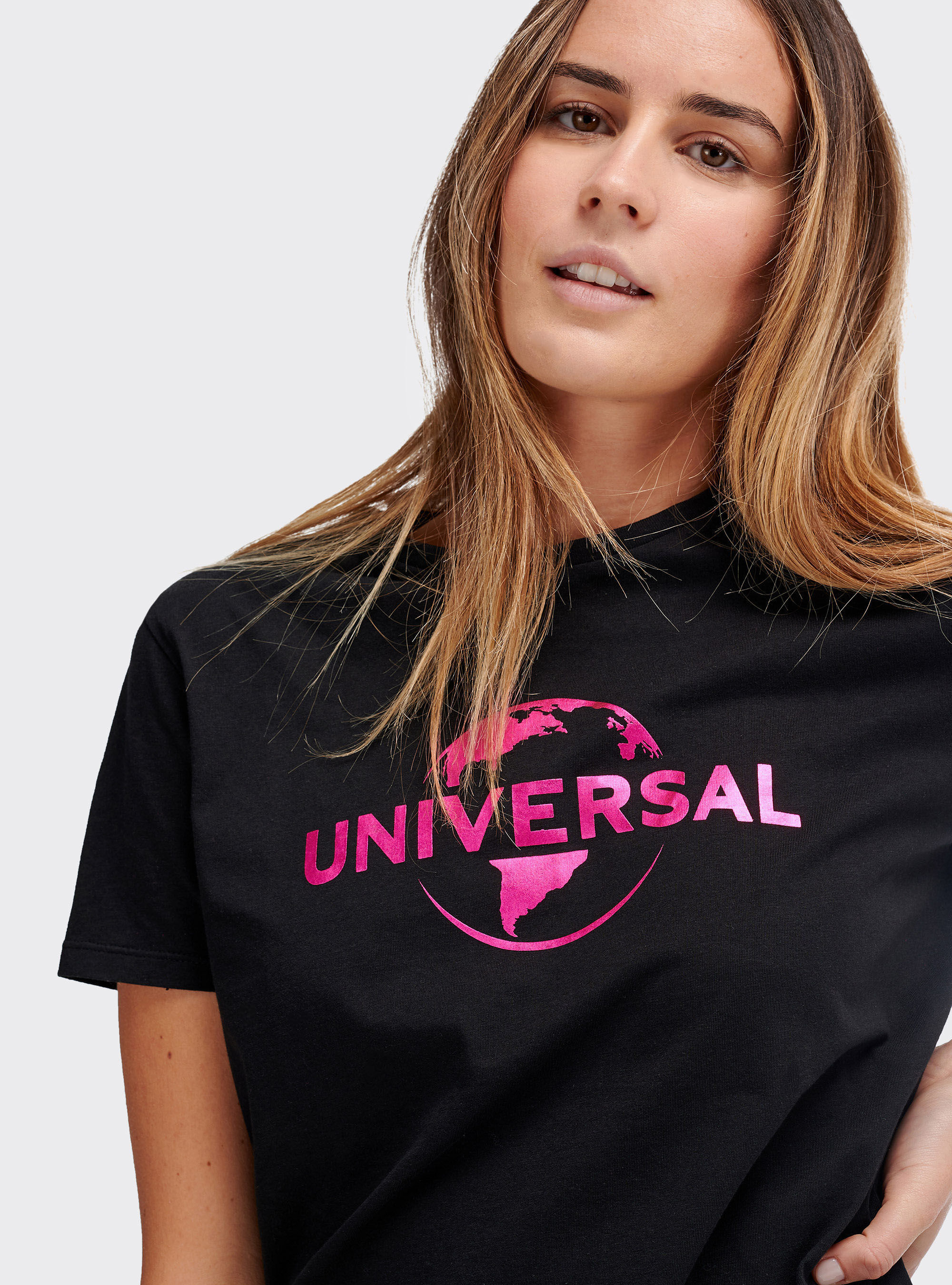 Maglietta Universal x Alcott, NERO