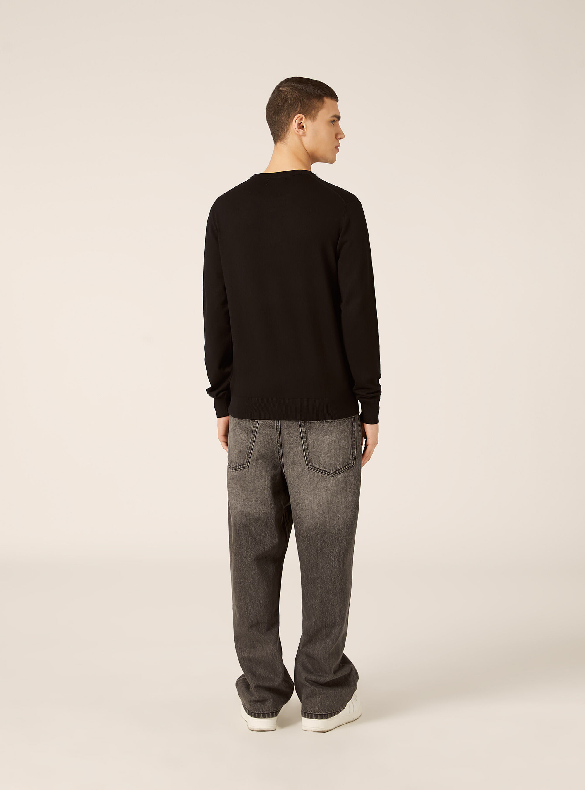 Sleeveless pullover in sustainable Ecovero viscose, BK1 BLACK