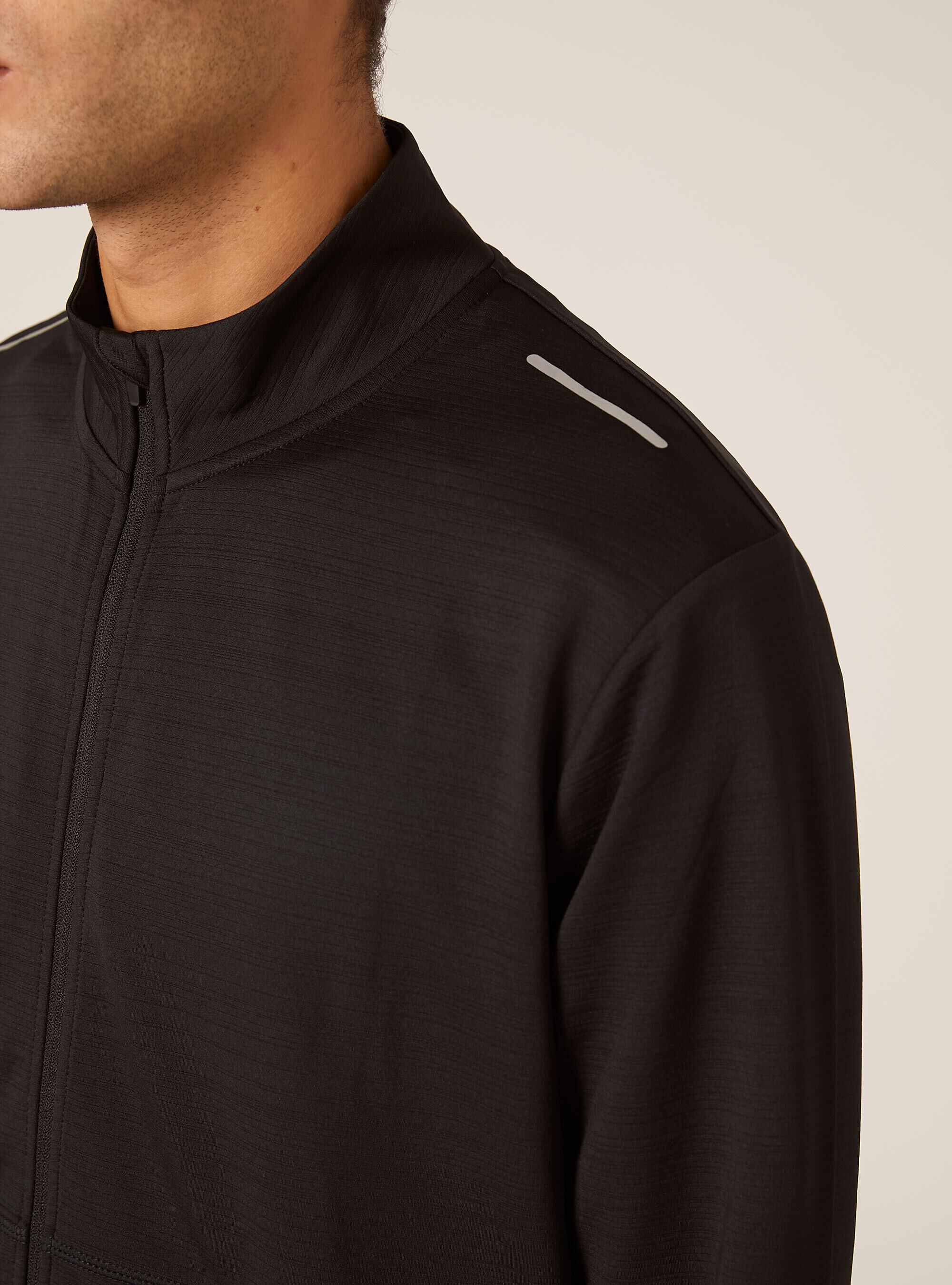 Athletic capsule zip-up sweatshirt