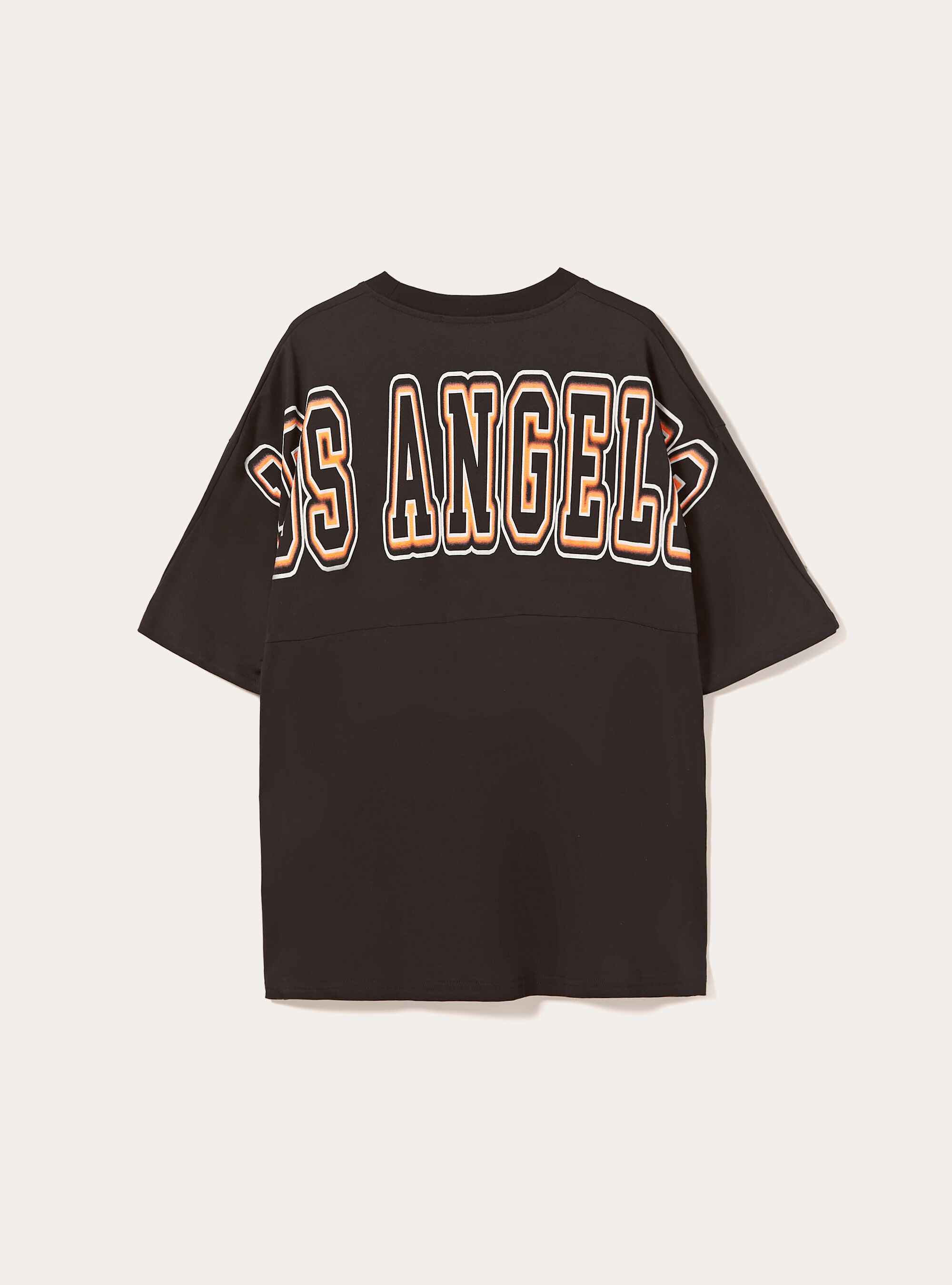 Boxy fit T-shirt with POP STATEMENT print, BK1 BLACK