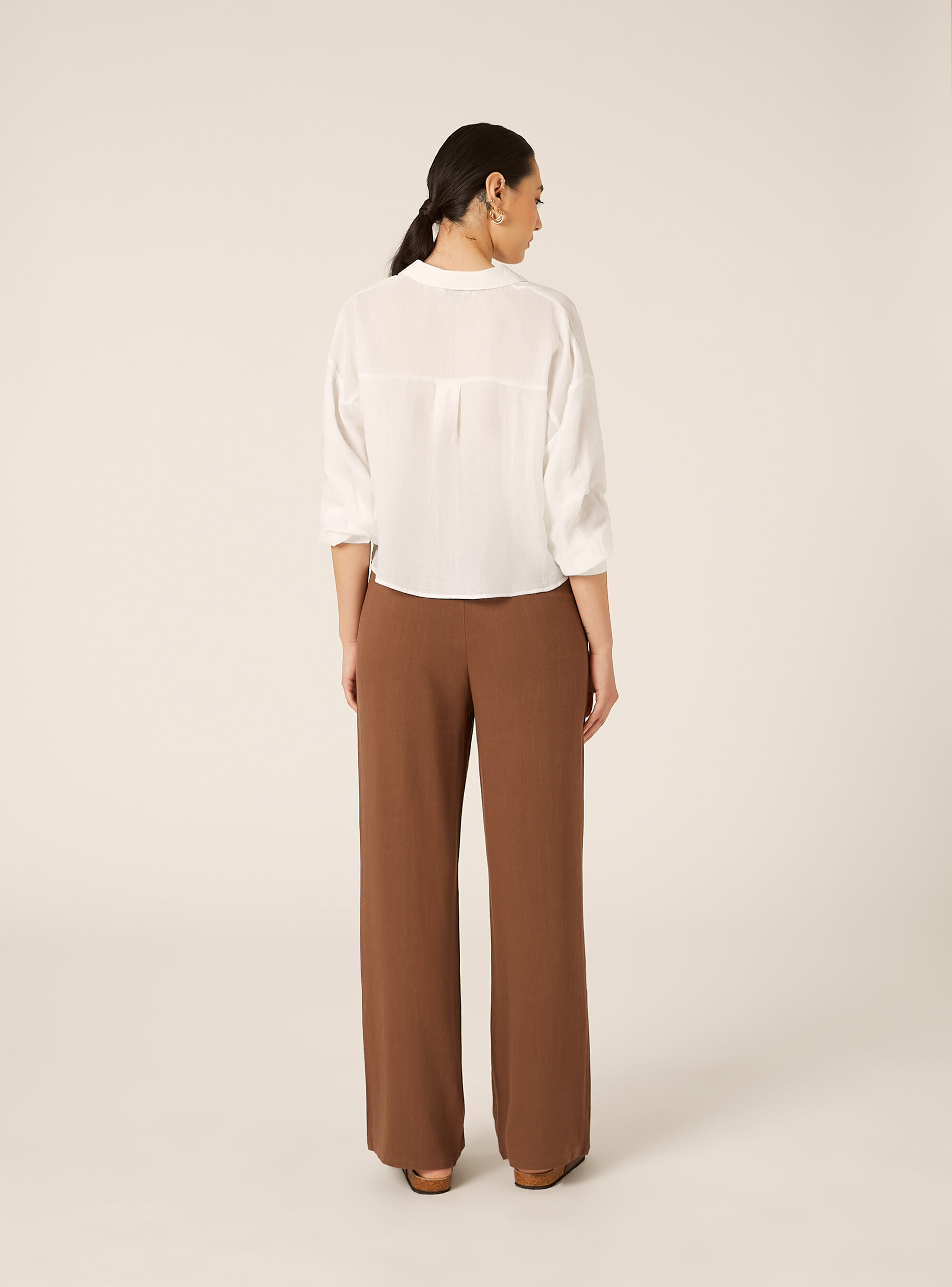 Chemise Oversize L&eacute;g&egrave;re, WH2 WHITE