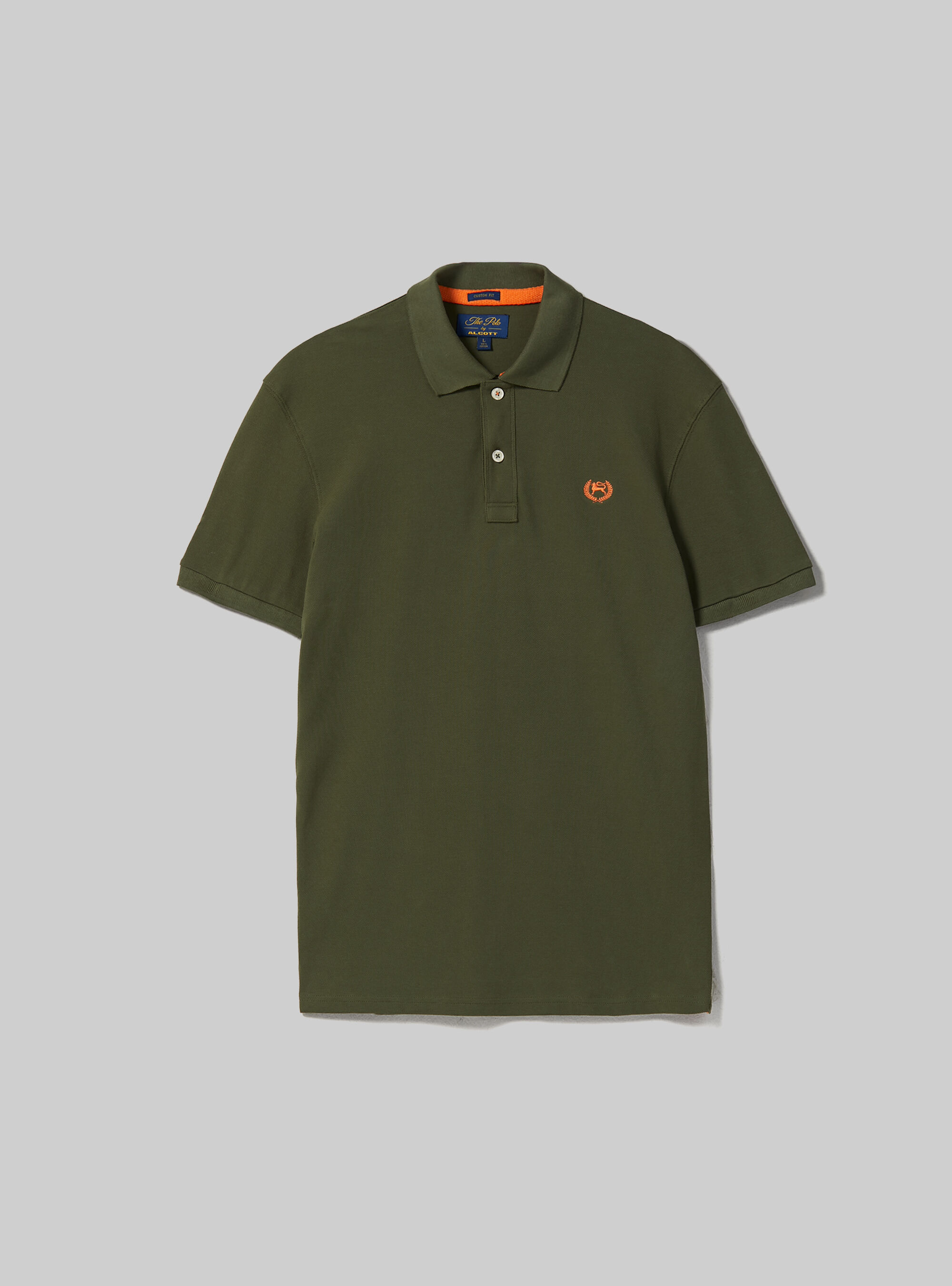 Polo de pique de algodon con bordado Alcott Polo Uomo