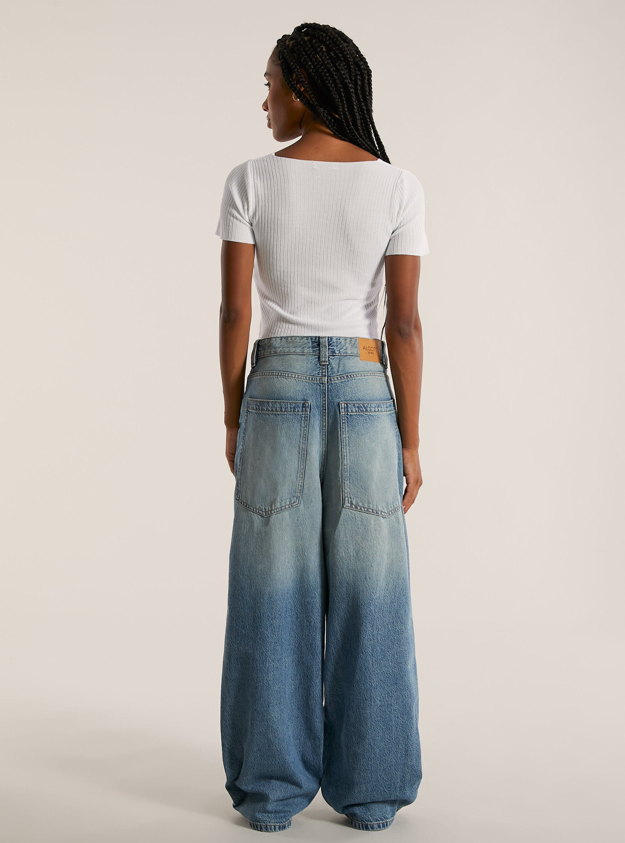 Top en tricot, WH2 WHITE