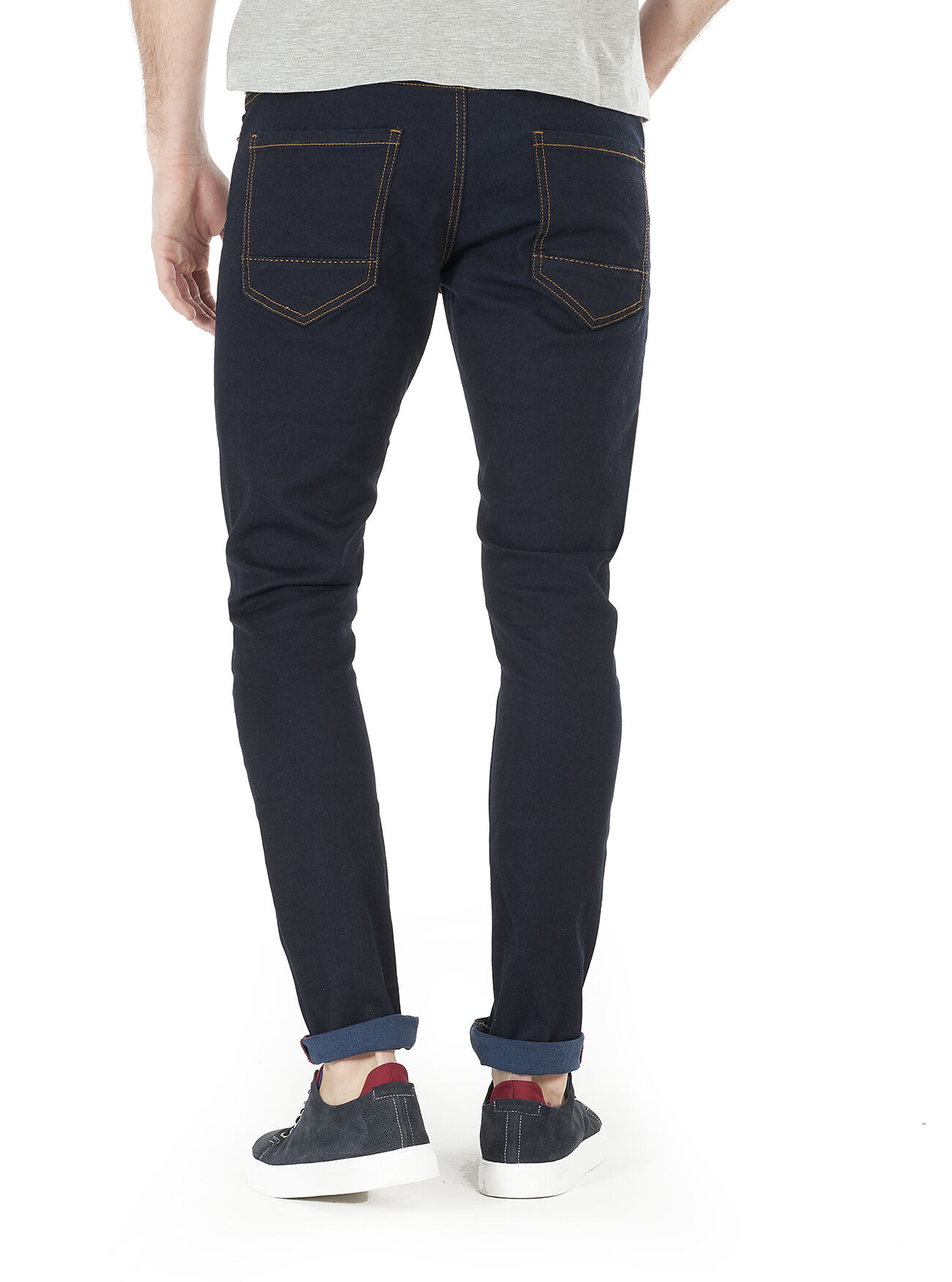 Jeans stretch regular fit, C218 BLUE NAVY