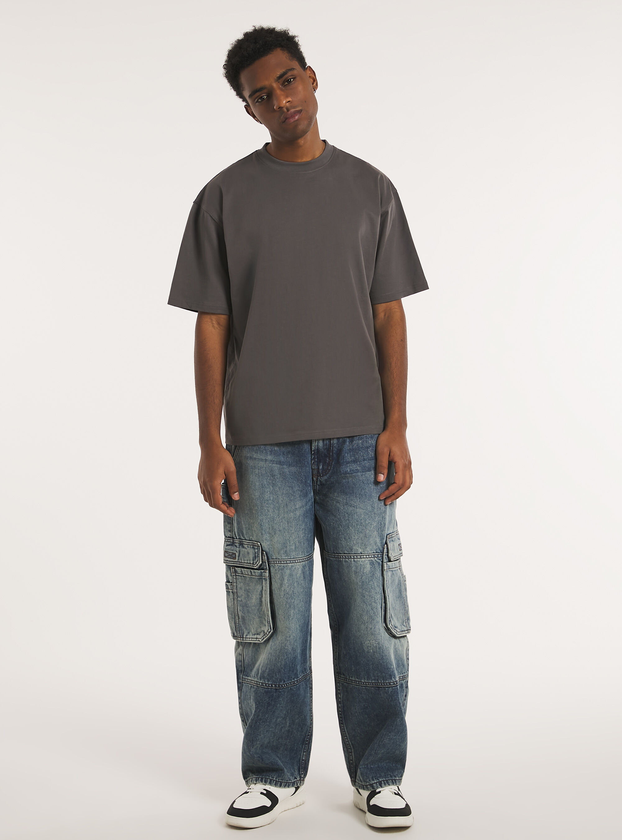 Jeans cargo skater baggy fit Alcott Jeans Uomo