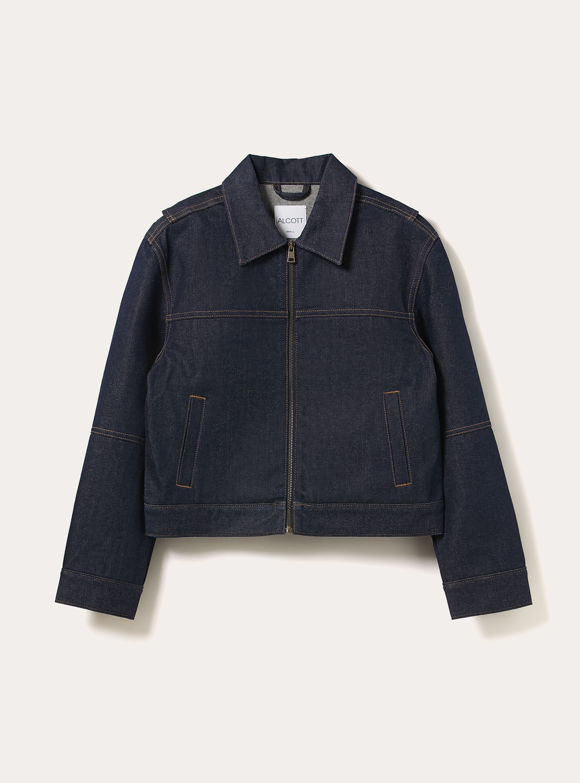 Giubbotto in denim, D003 MEDIUM BLUE