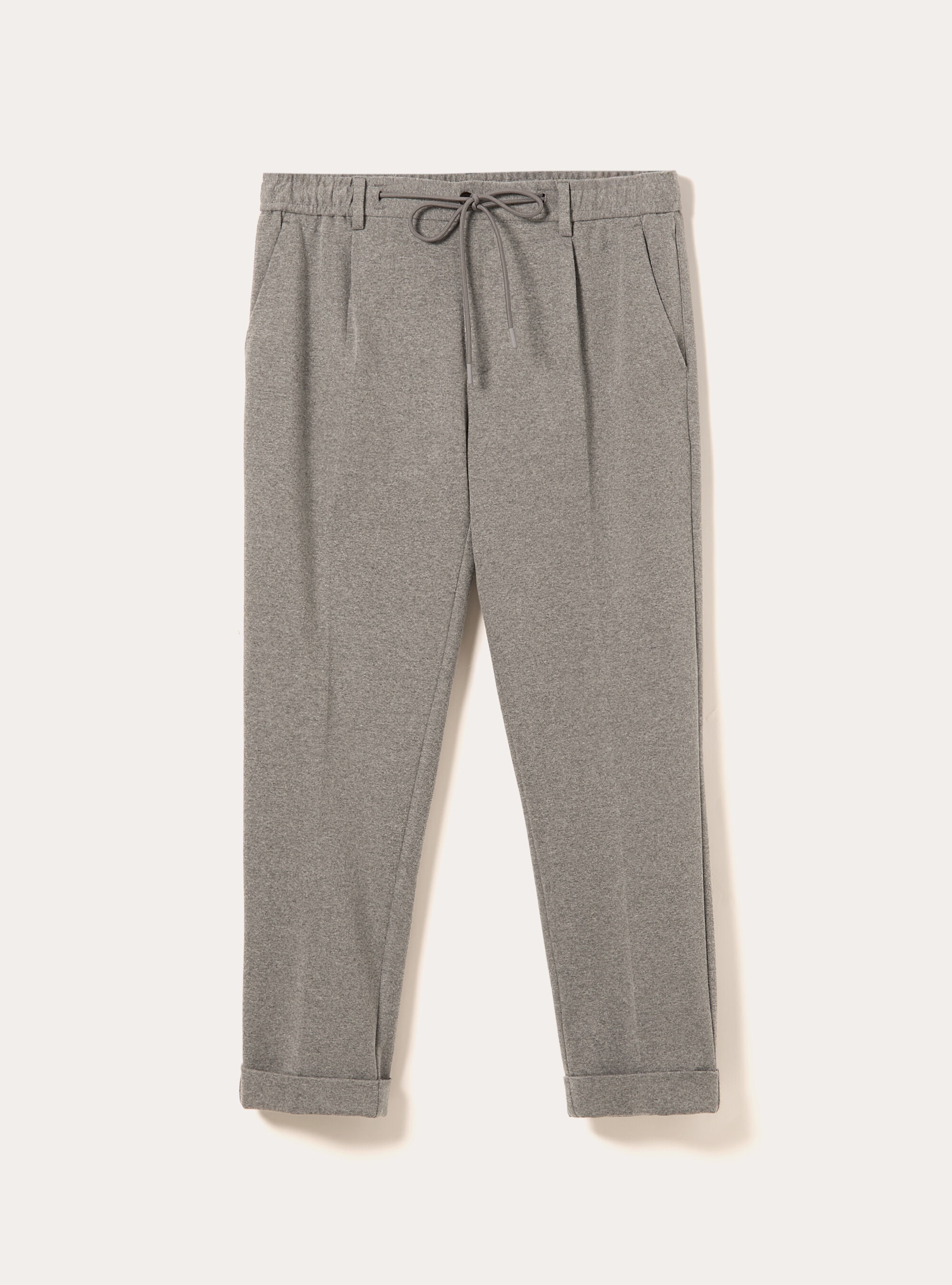 Jersey jogger pants, MGY1 GREY MEL DARK