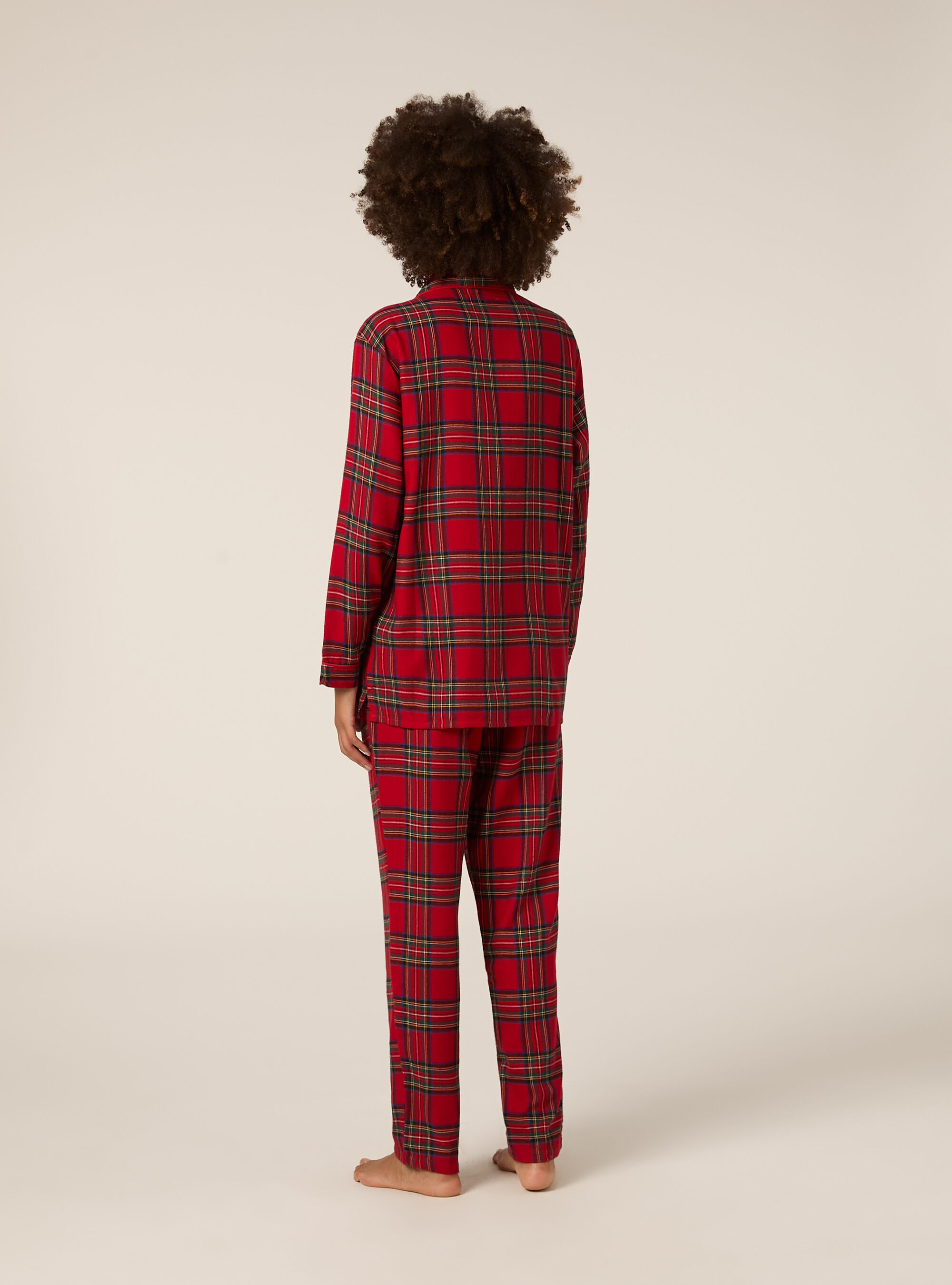 Pyjama Christmas Collection en tartan, RD2 RED MEDIUM