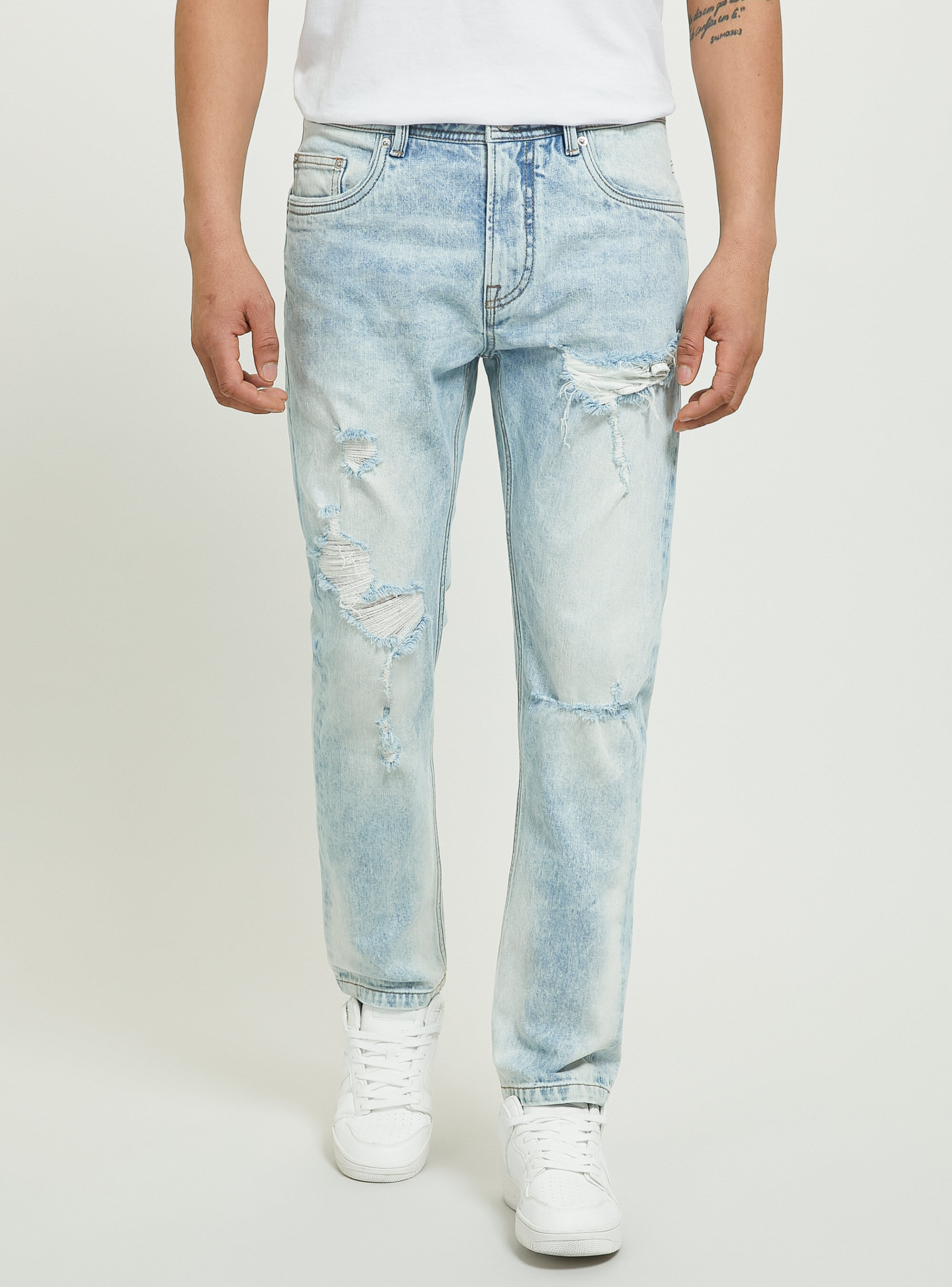 Pants with best sale rips