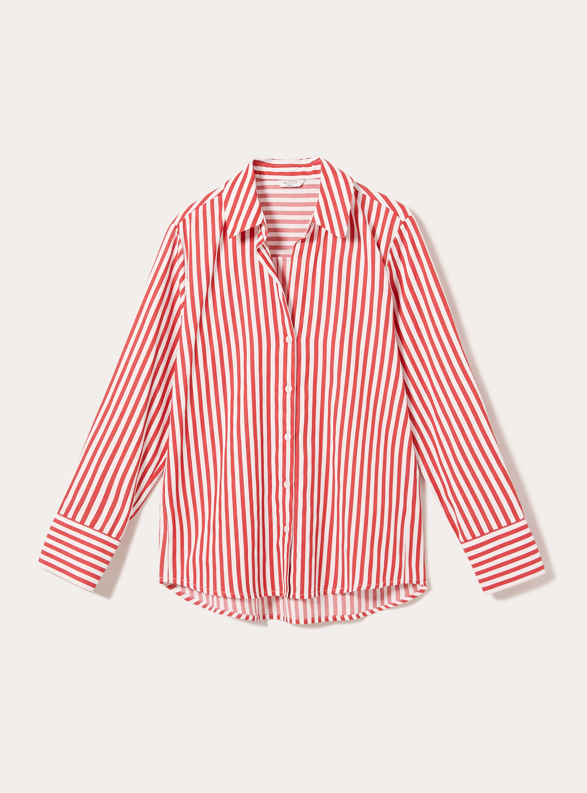 Striped poplin shirt | Alcott | Women's Shirts and Blouse