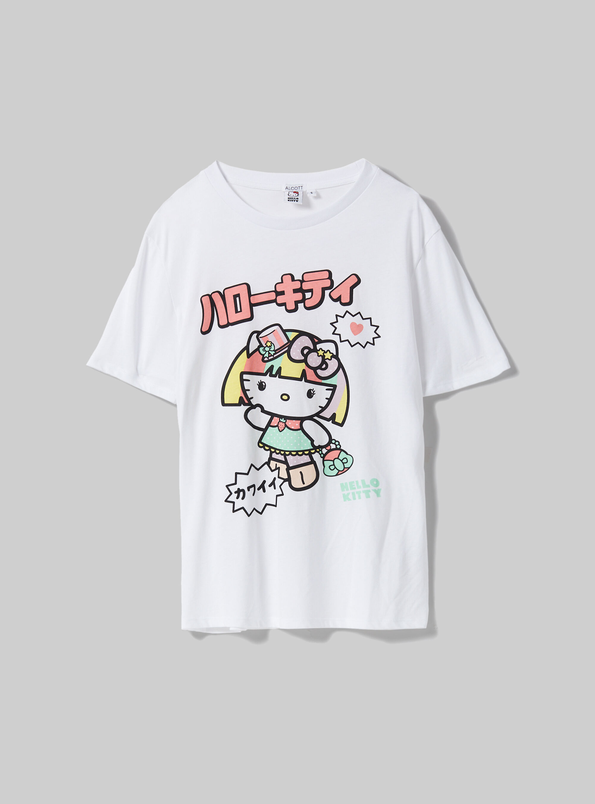 Hello Kitty / Alcott T-shirt, WH3 WHITE