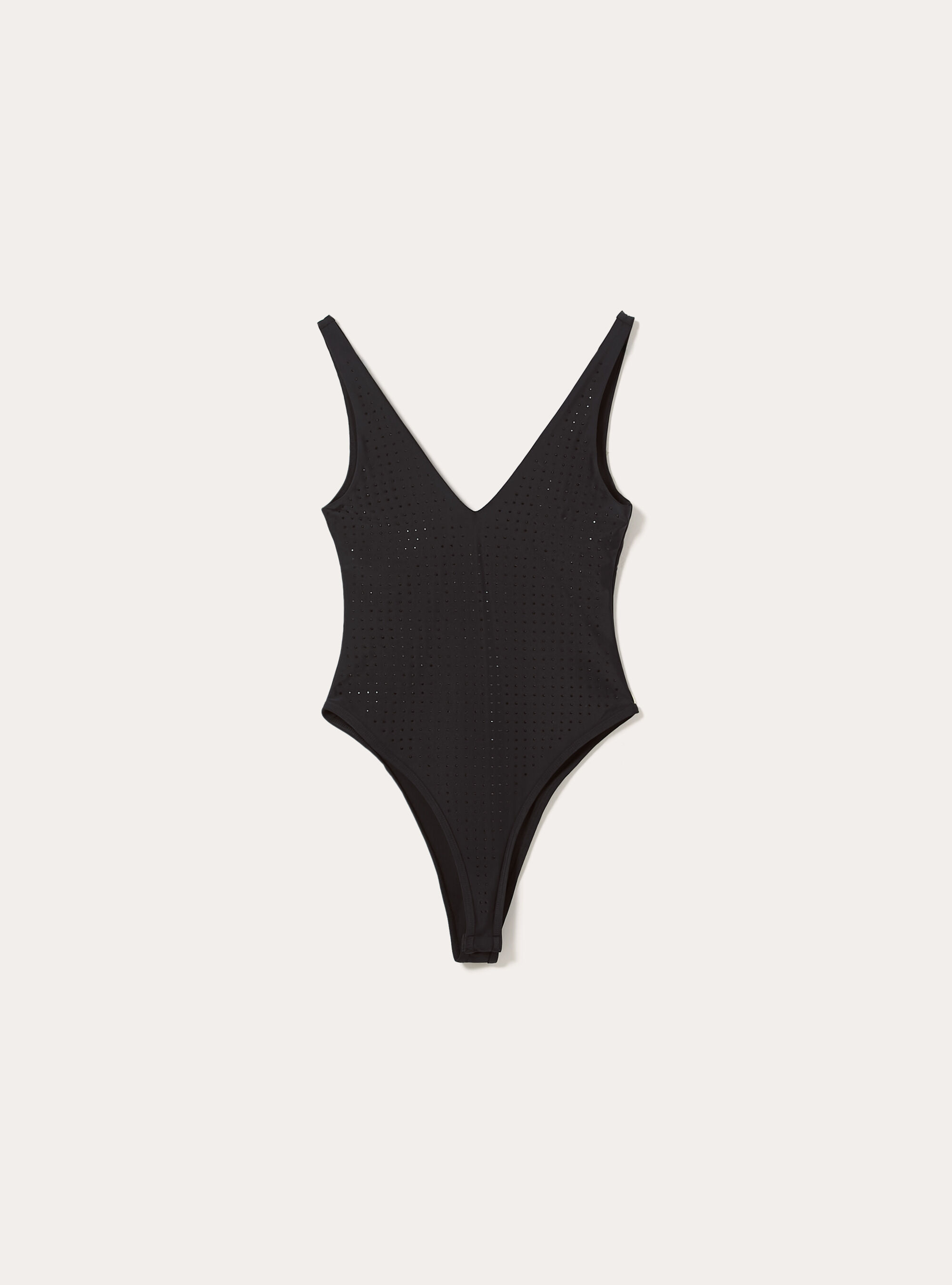 Body con pedrer&iacute;a, BK1 BLACK