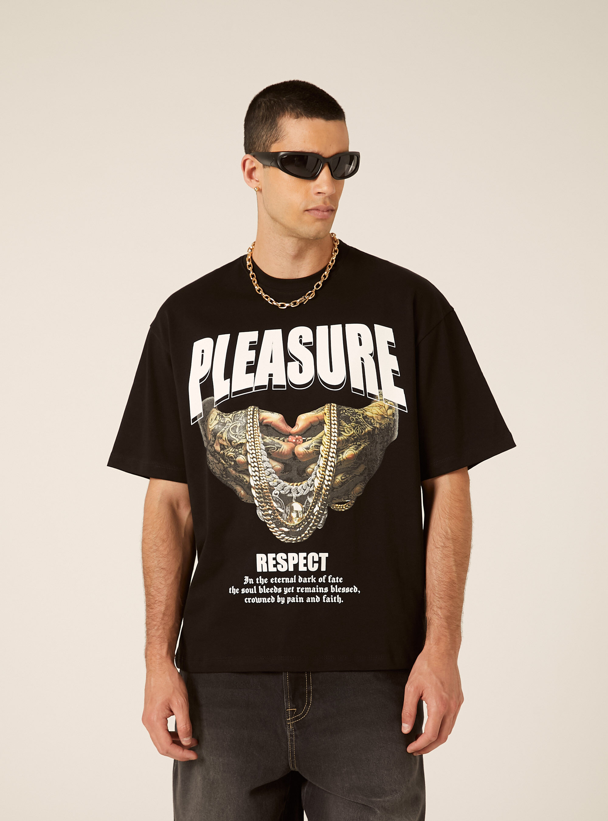 Printed Boxy Fit T-Shirt