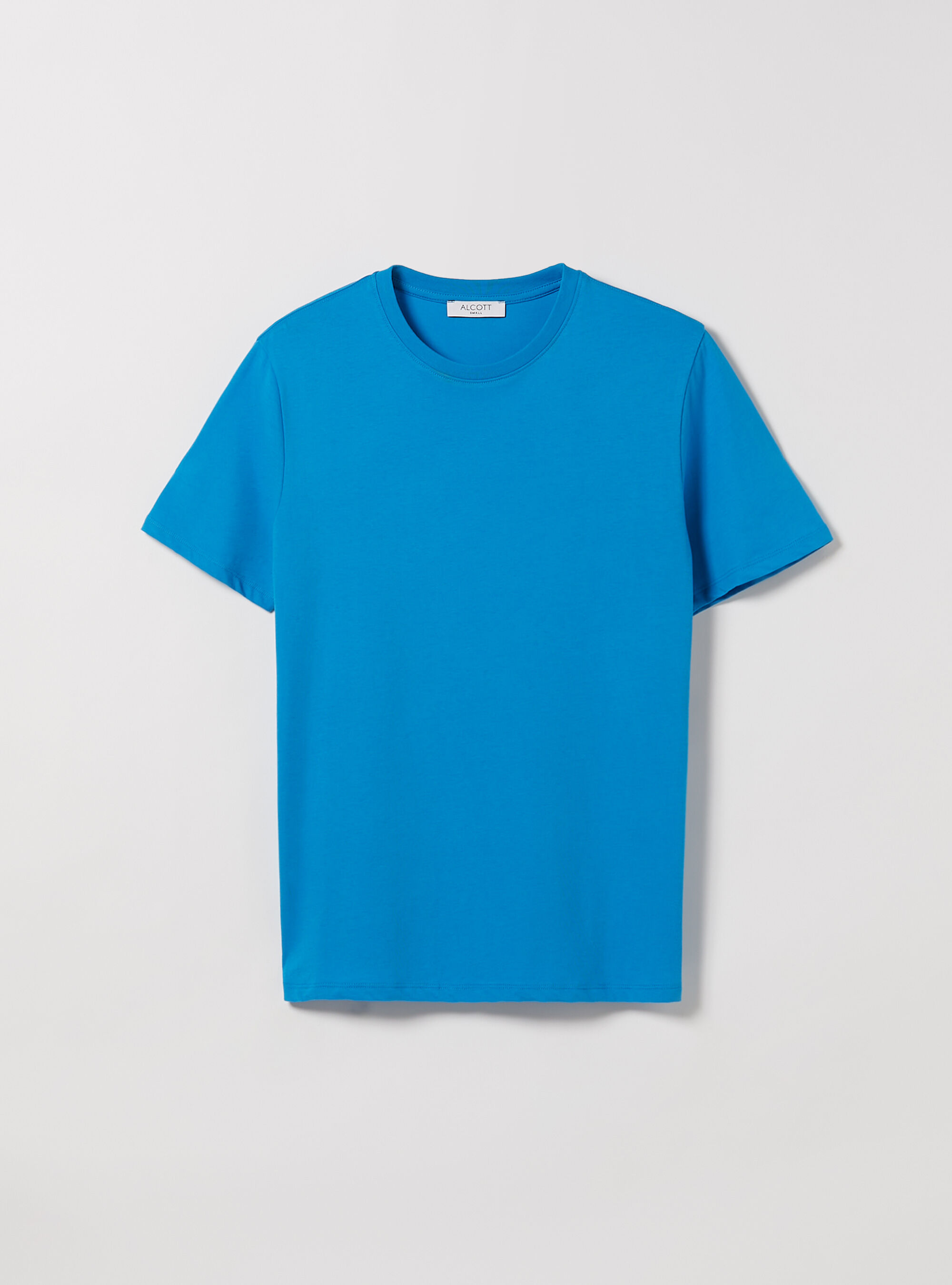 Camiseta de algod&oacute;n con cuello redondo, RY2 ROYALE MEDIUM