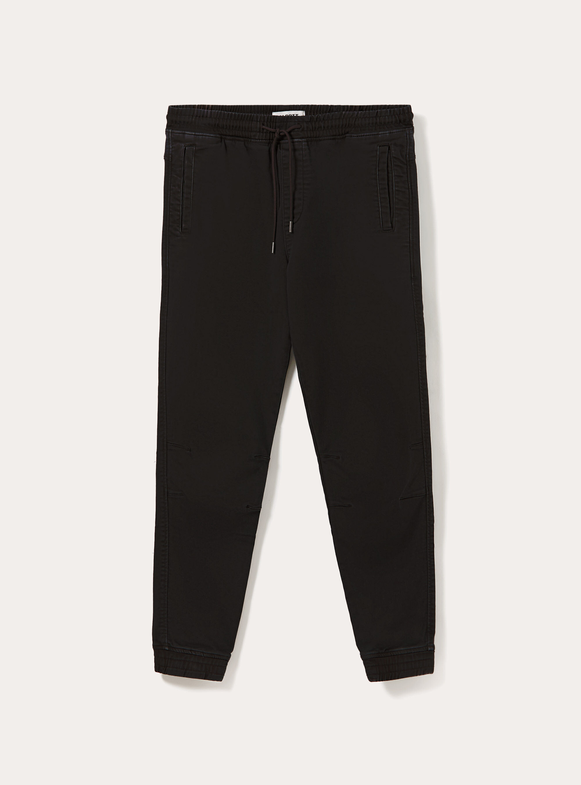 Pantal&oacute;n jogger de algod&oacute;n, BK1 BLACK