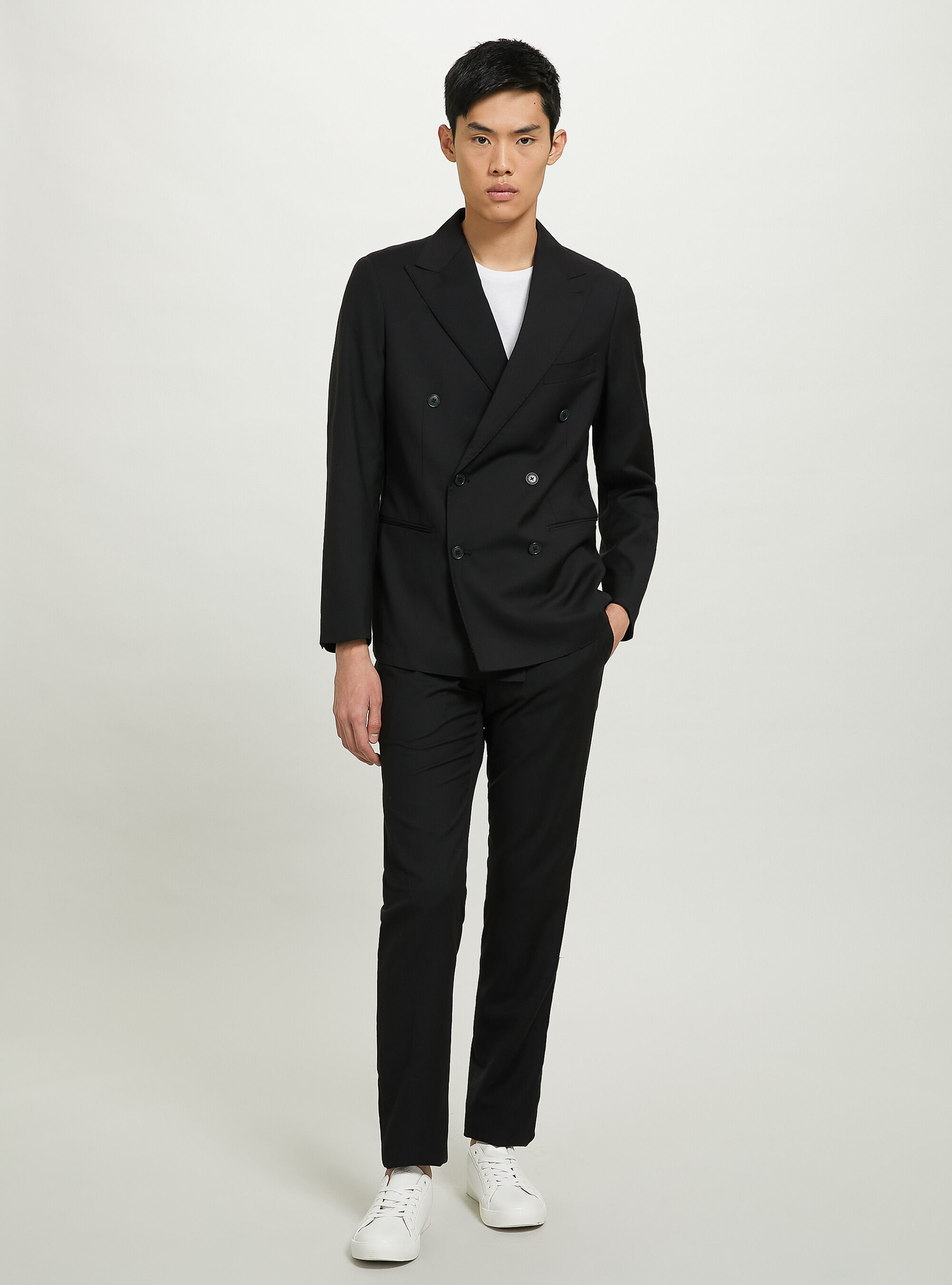 Y*u様 ADRER TR tailored double jacket Black Double Breasted Blazer (3138390) | Truworths