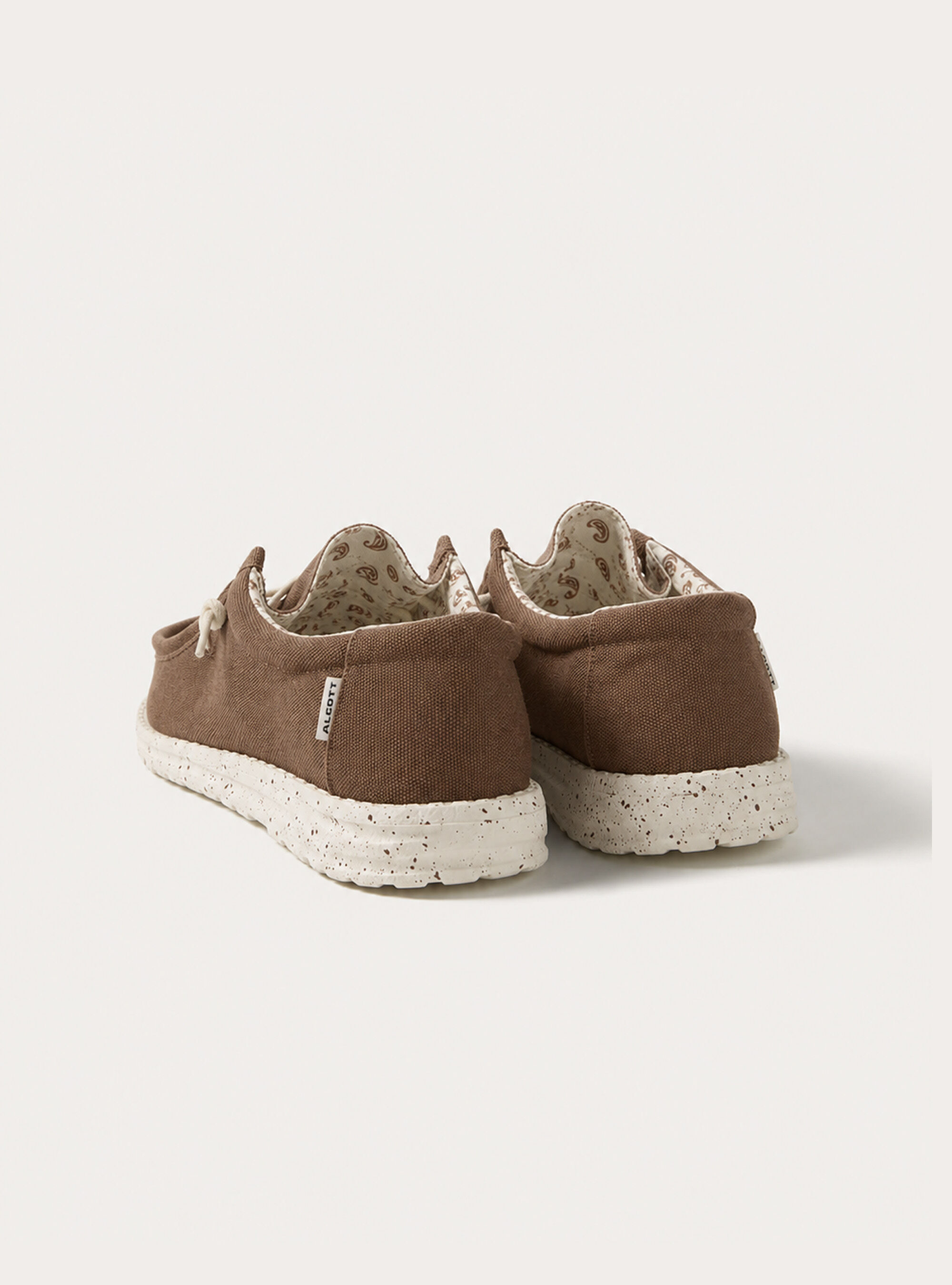 Scarpe mocassino con lacci, MARRONE MEDIO