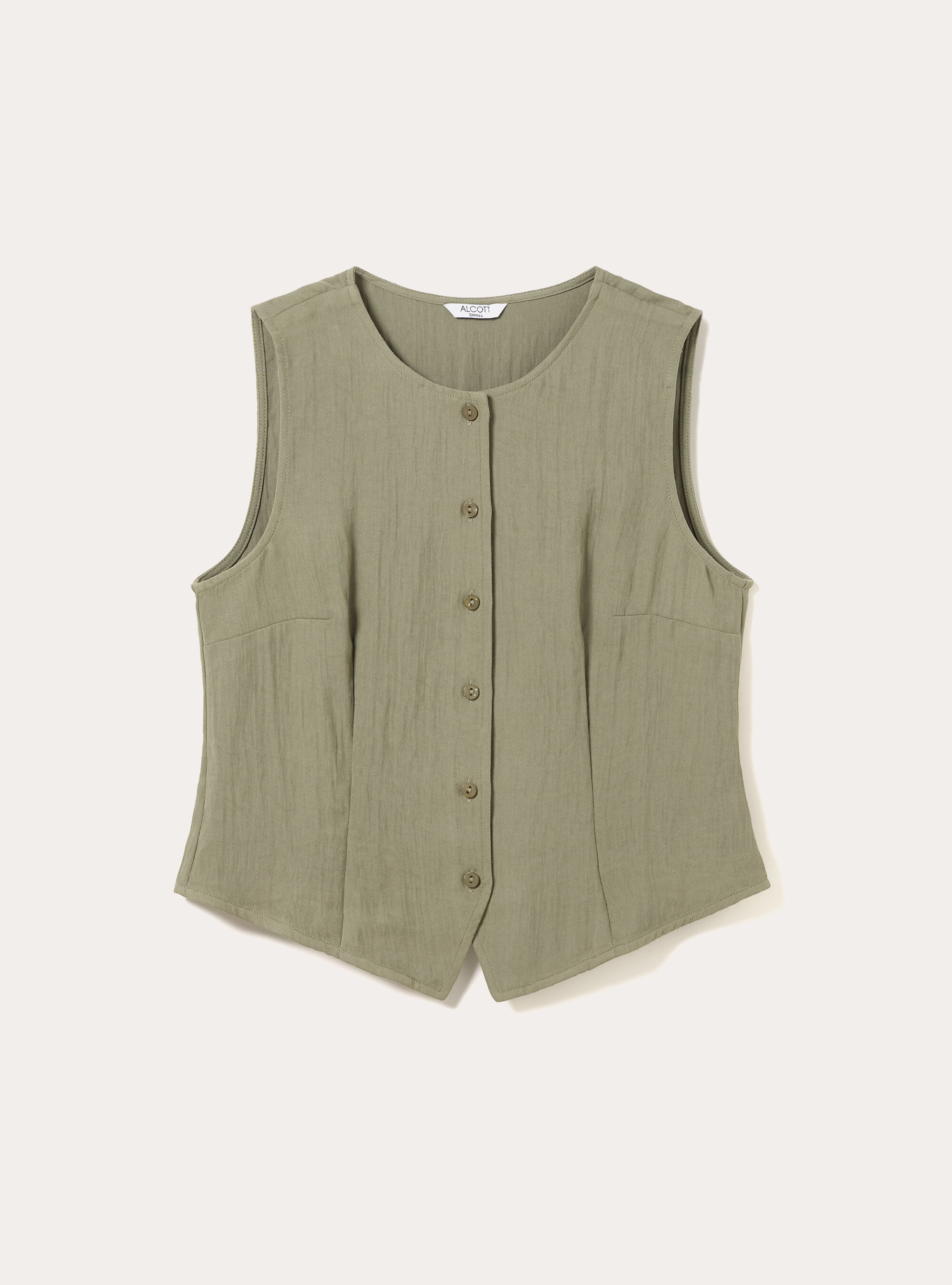 Chaleco de sastrer&iacute;a con textura, KY2 KAKY MEDIUM