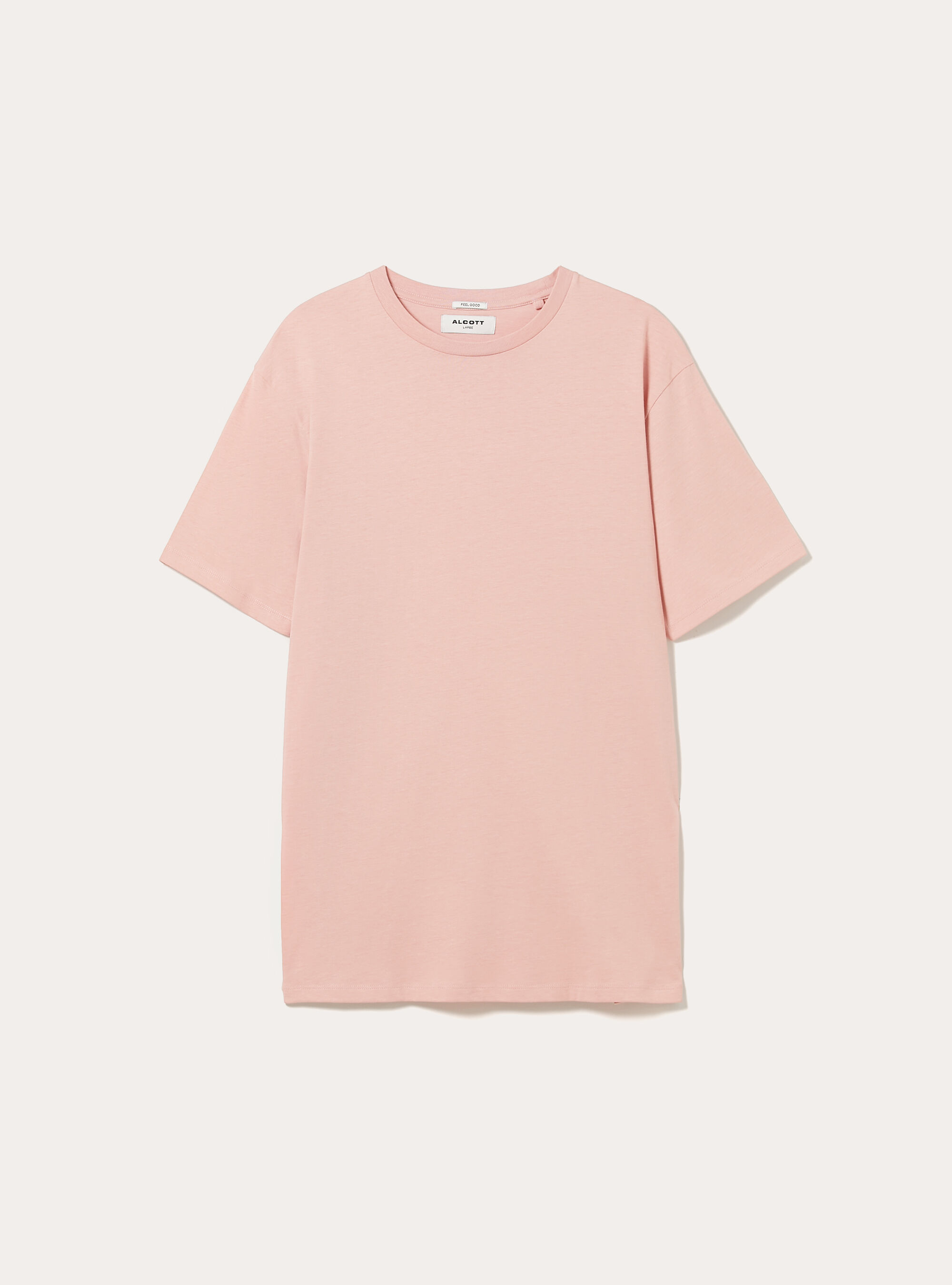 T-shirt basique en coton, PK3 PINK LIGHT