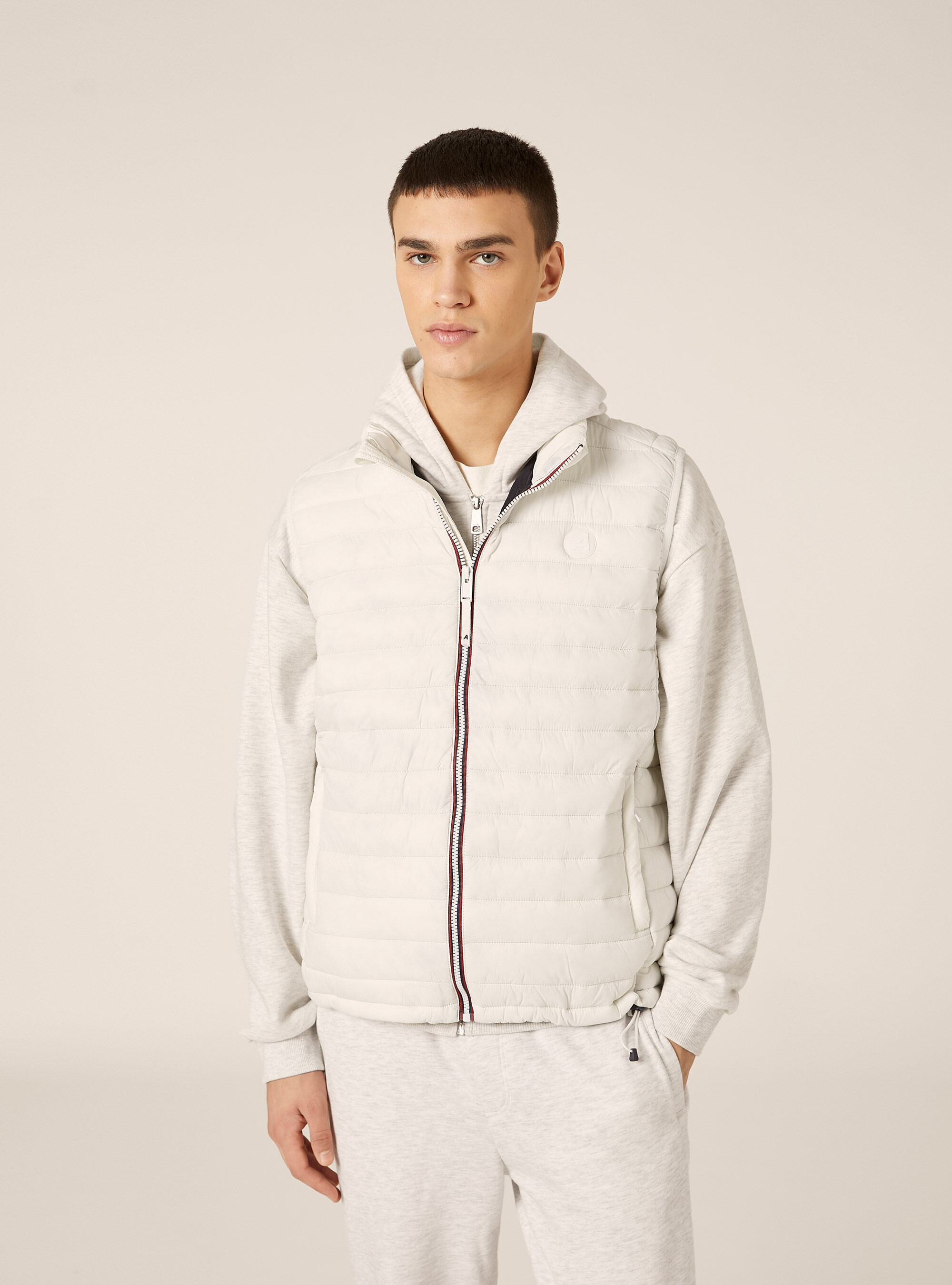 Smanicato basico con patch logato, WH2 WHITE