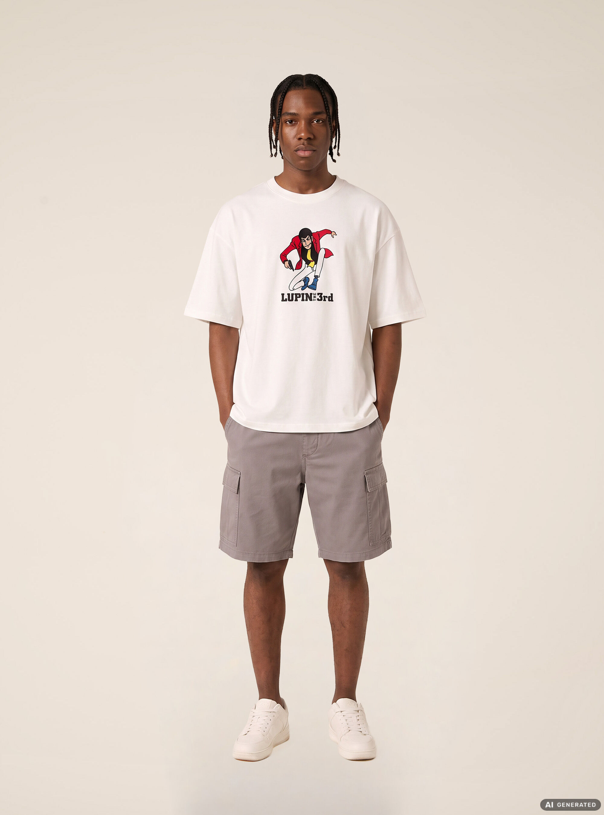 T-shirt licenza lupin