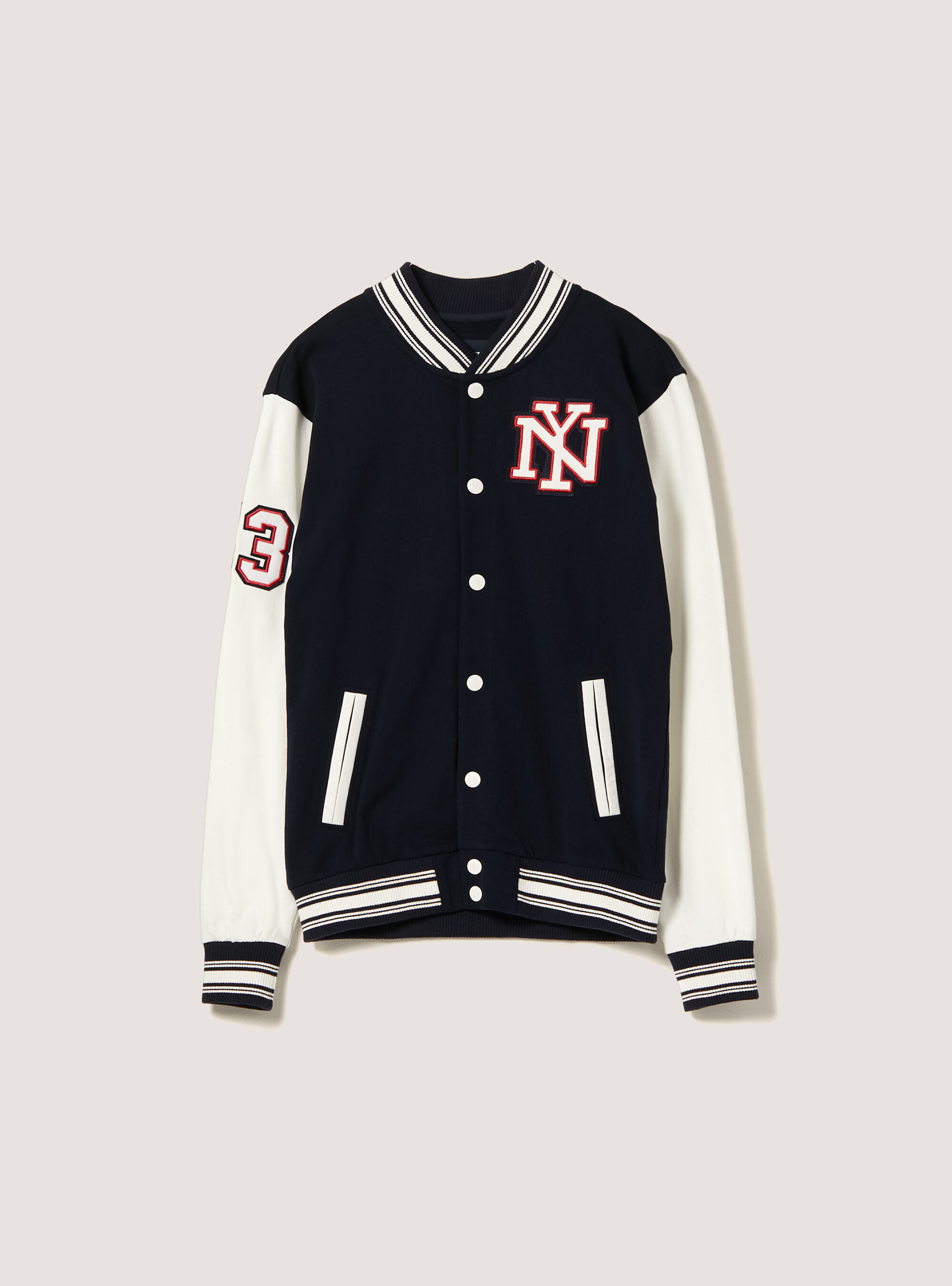 商品画像：ジャケット・アウター unknown GRAPHIC PATCHES VARSITY JACKET 1