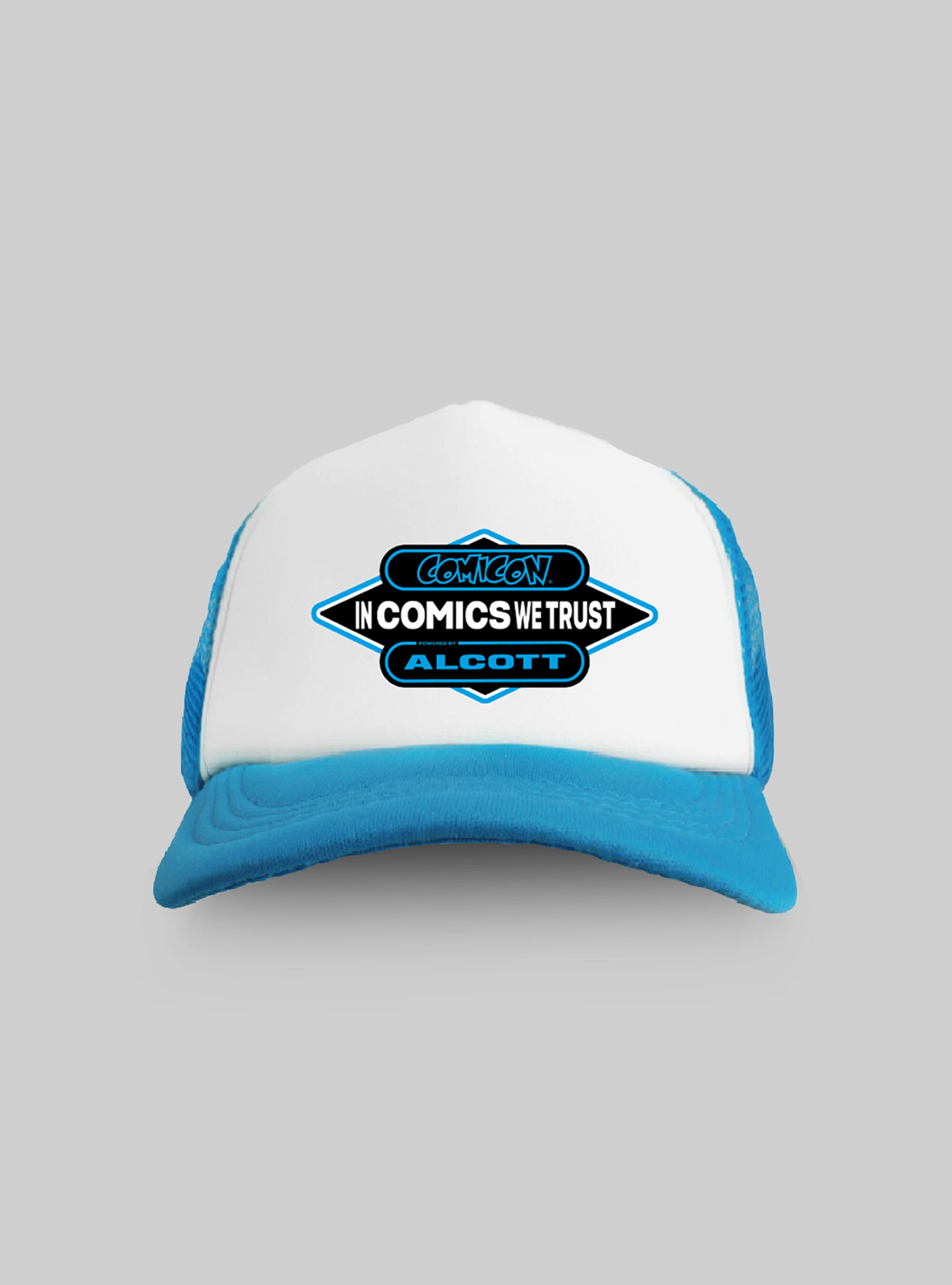 Official Hat Alcott x Comicon, AZ2 AZURE MEDIUM