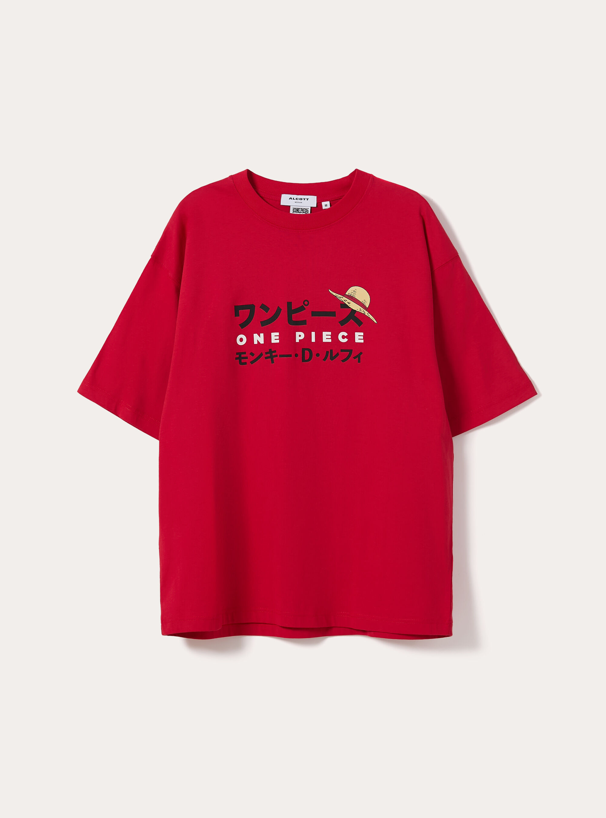 T-shirt one piece  boxy fit, RD2 RED MEDIUM