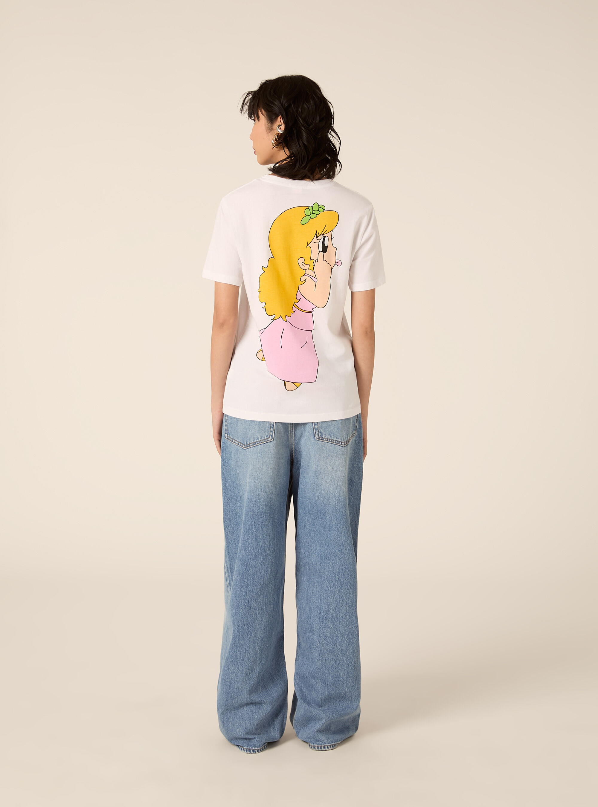 Pollon / Alcott T-shirt, WH3 WHITE