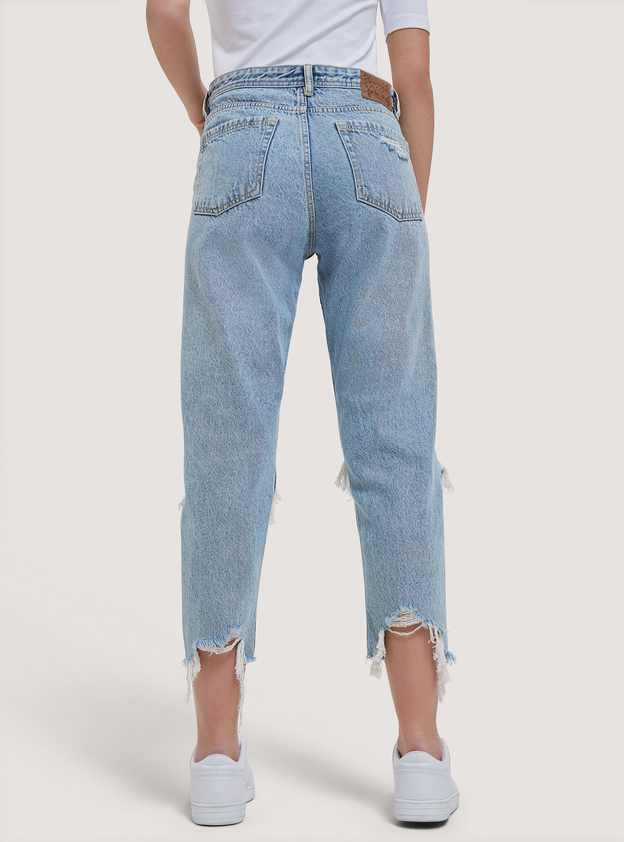 Coupe jean boyfriend deals