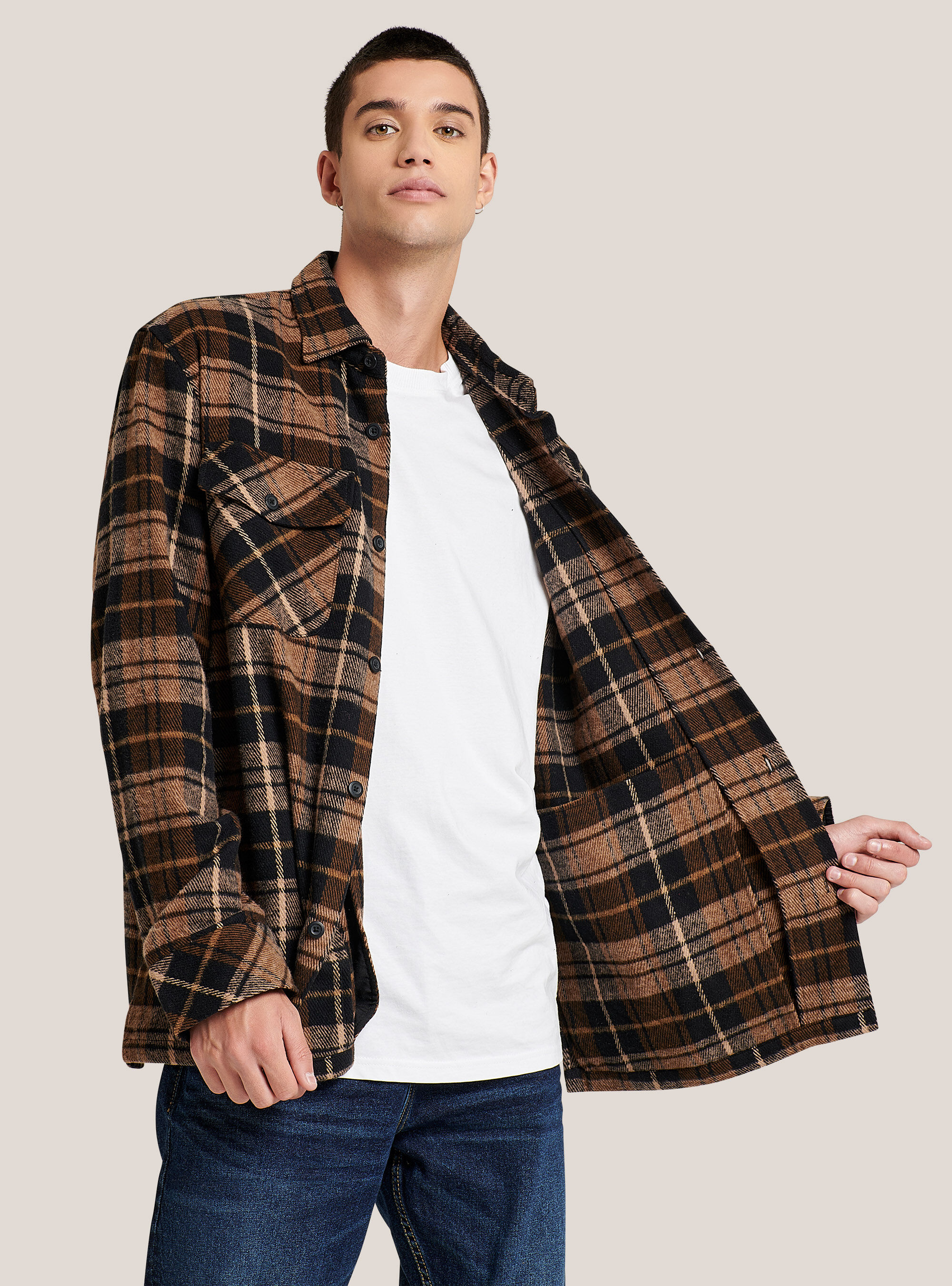 giacca camicia jeans