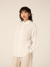Linen-blend shirt, WH2 WHITE