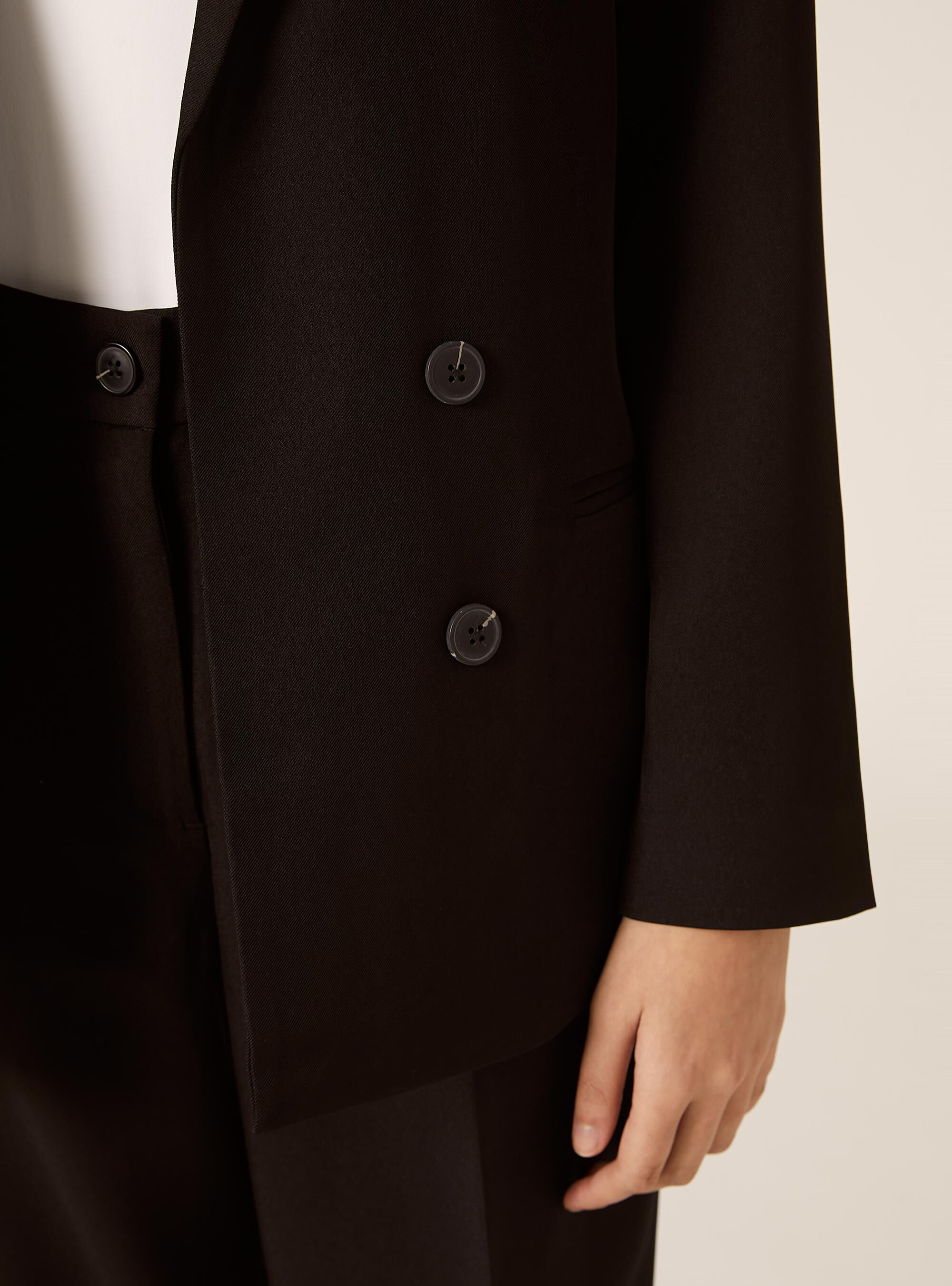 Blazer cruzado, BK1 BLACK