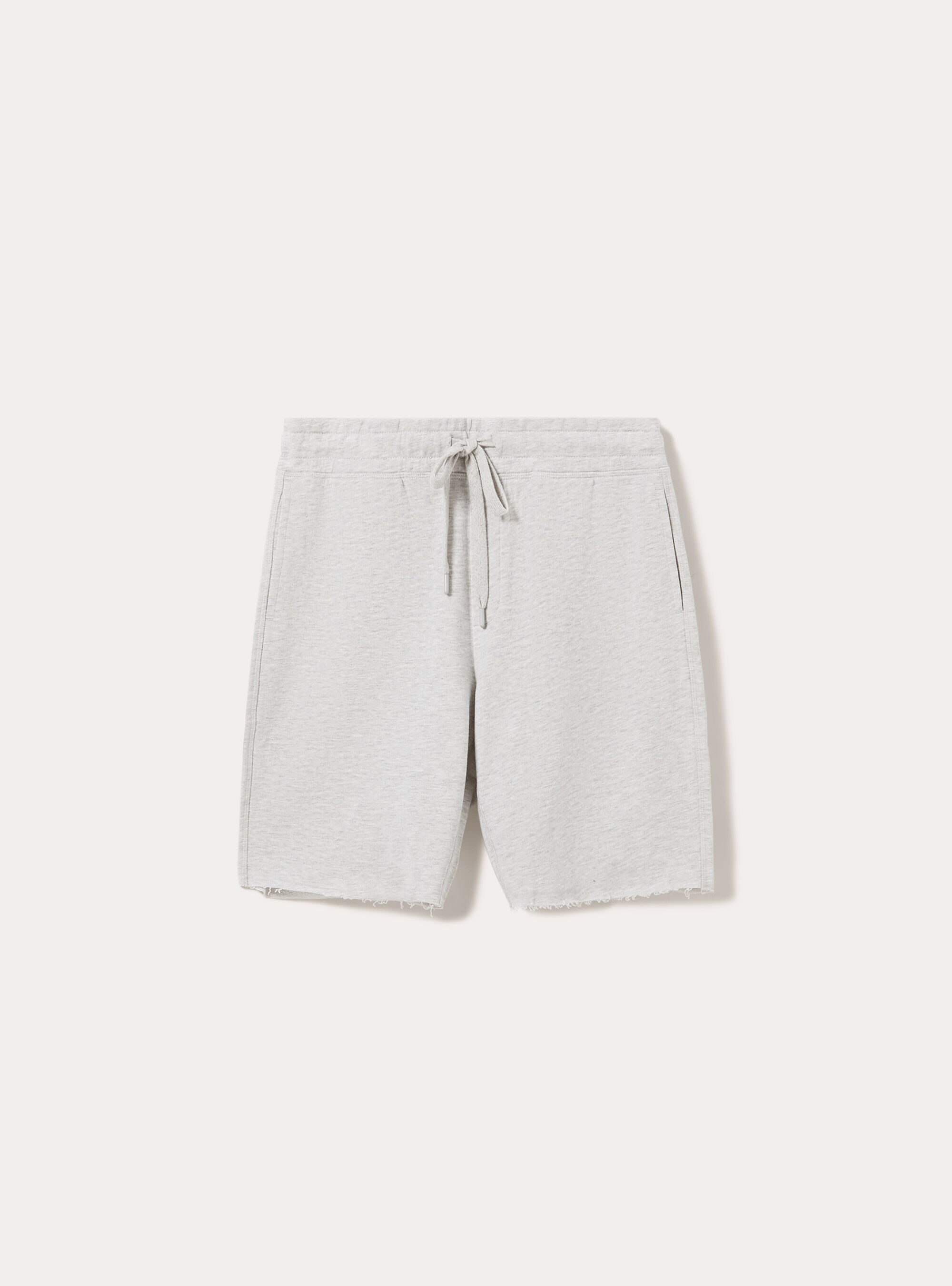 Bermuda jogger en coton, MGY3 GREY MEL LIGHT