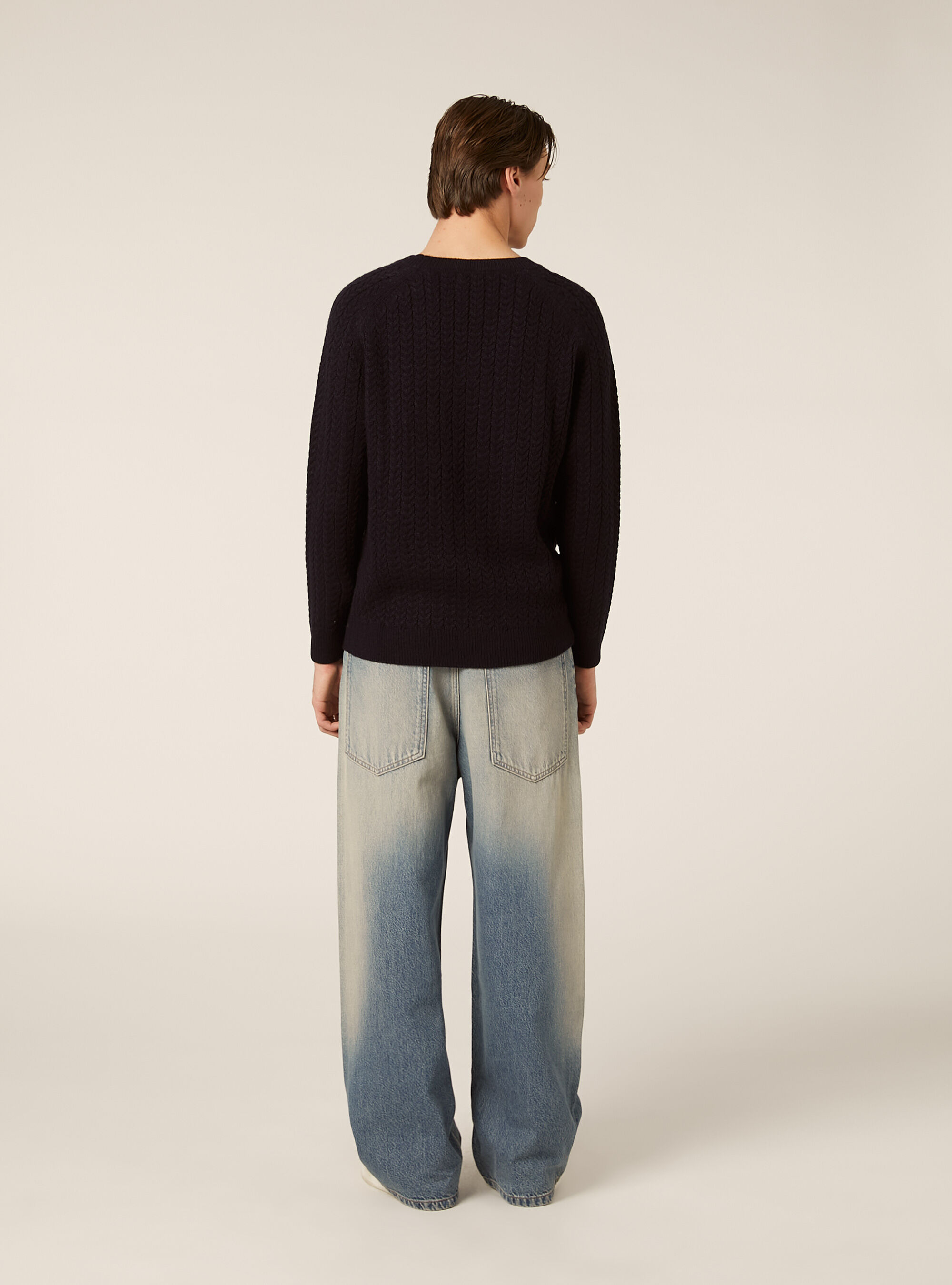 Maglione girocollo, NA2 NAVY MEDIUM