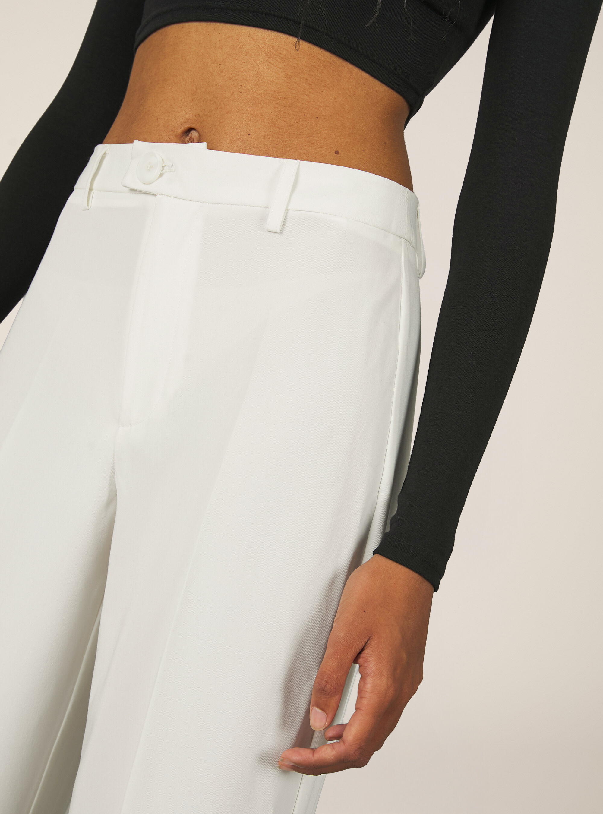 Pantal&oacute;n sastre recto, WH1 OFF WHITE